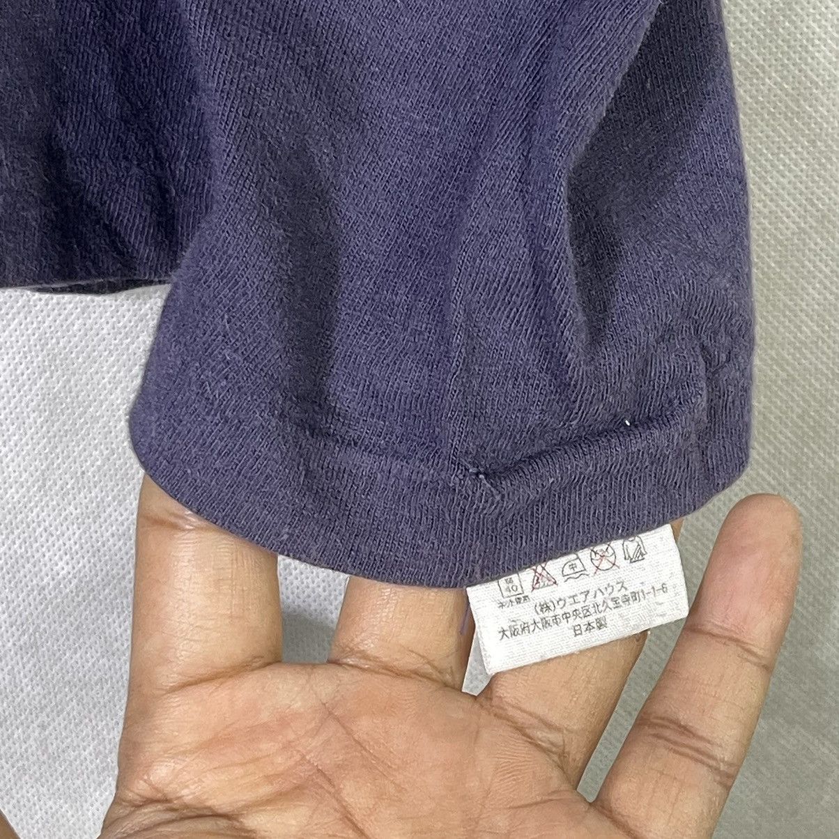 Japanese Brand × Vintage × Warehouse Vintage Warehouse Japan Indiana Baseball Raglan Fades Shirt Size US M / EU 48-50 / 2 - 6 Thumbnail