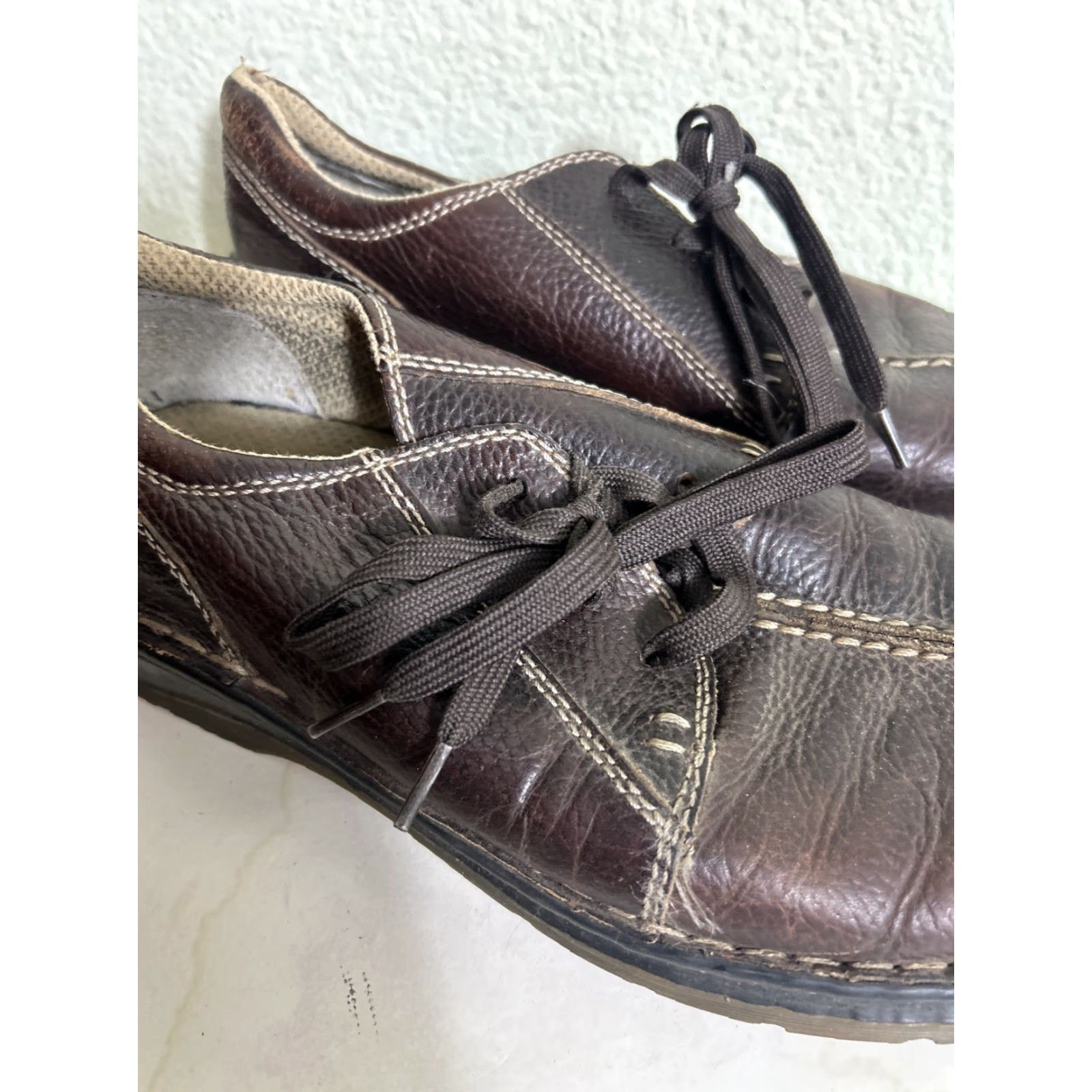 Dr. Martens Dr Martens Mens 8 US Brown Leather Split Toe Lace Up Casual Oxford 11232 Size US 8 / EU 41 - 3 Thumbnail
