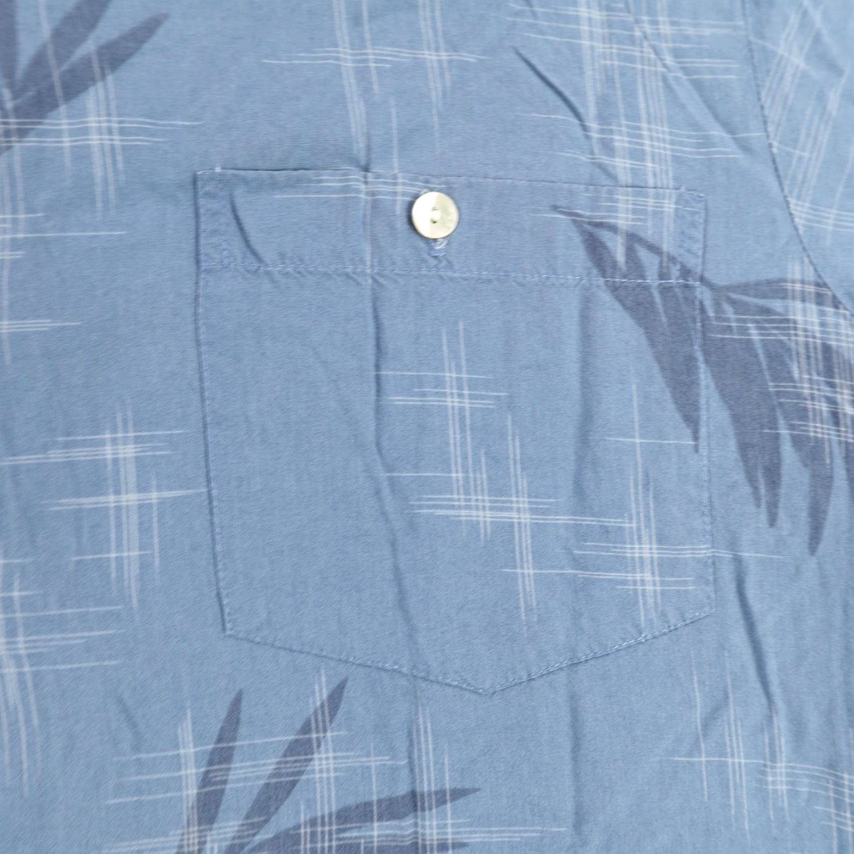 Tori Richard VINTAGE Tori Richard Men's Shirt Small Blue Palm Print Rayon Hawaiian Aloha Beach Casual Vacation Size US S / EU 44-46 / 1 - 4 Thumbnail