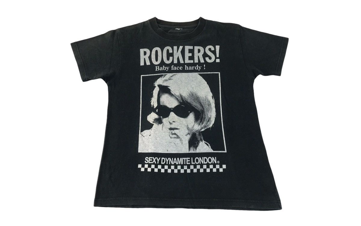 Japanese Brand Sexy Dynamite London Rockers Baby Face Hardy Woman Logo Tee Size US S / EU 44-46 / 1 - 1 Thumbnail