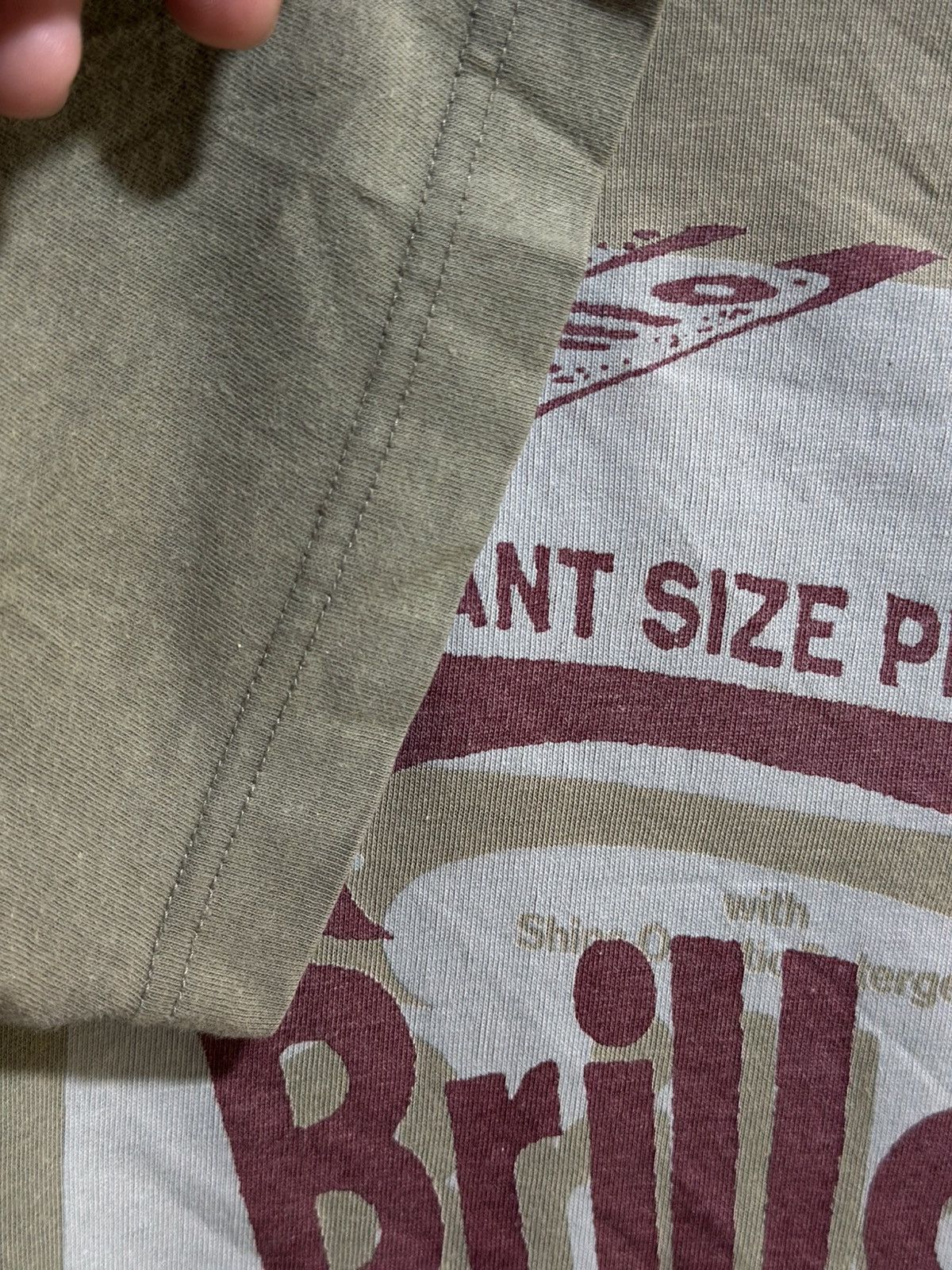 Andy Warhol Vintage Andy Warhol Brillo Soap Pads Sun Faded Tee Size US M / EU 48-50 / 2 - 9 Thumbnail
