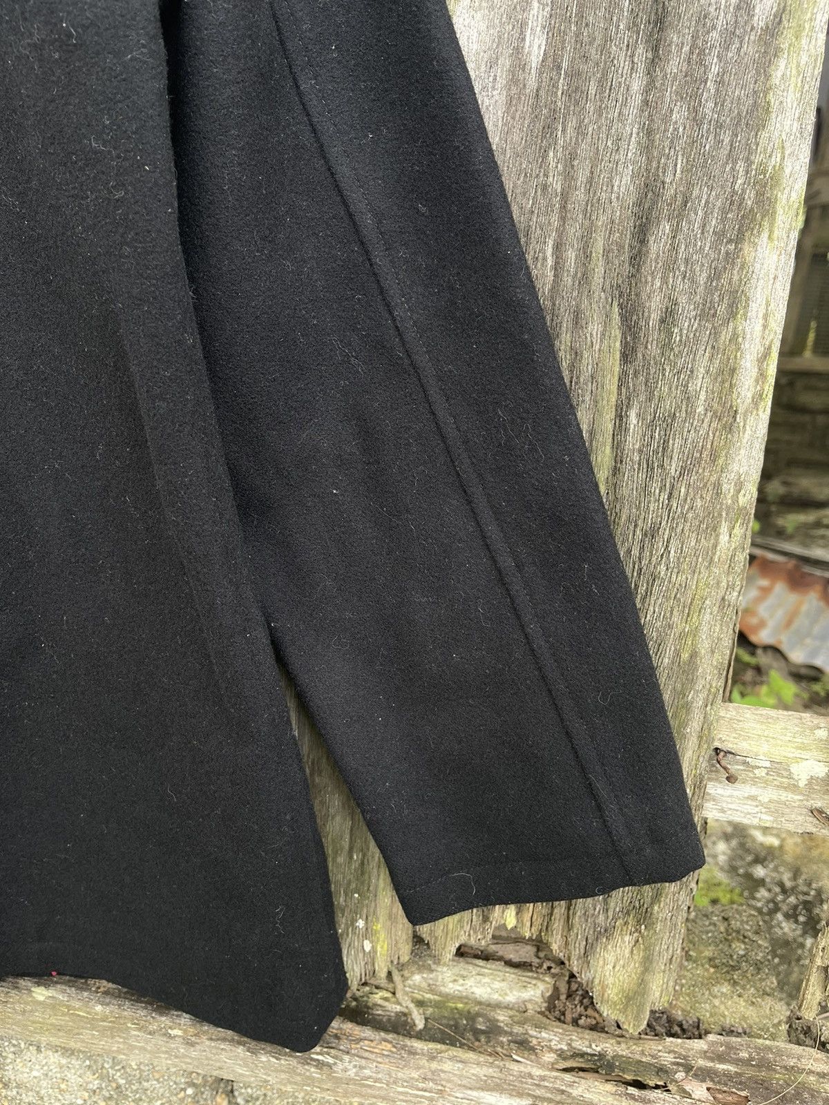 Designer East Boy Classic Wool Peacoat — Black (Fits M-L) Size US M / EU 48-50 / 2 - 11 Thumbnail