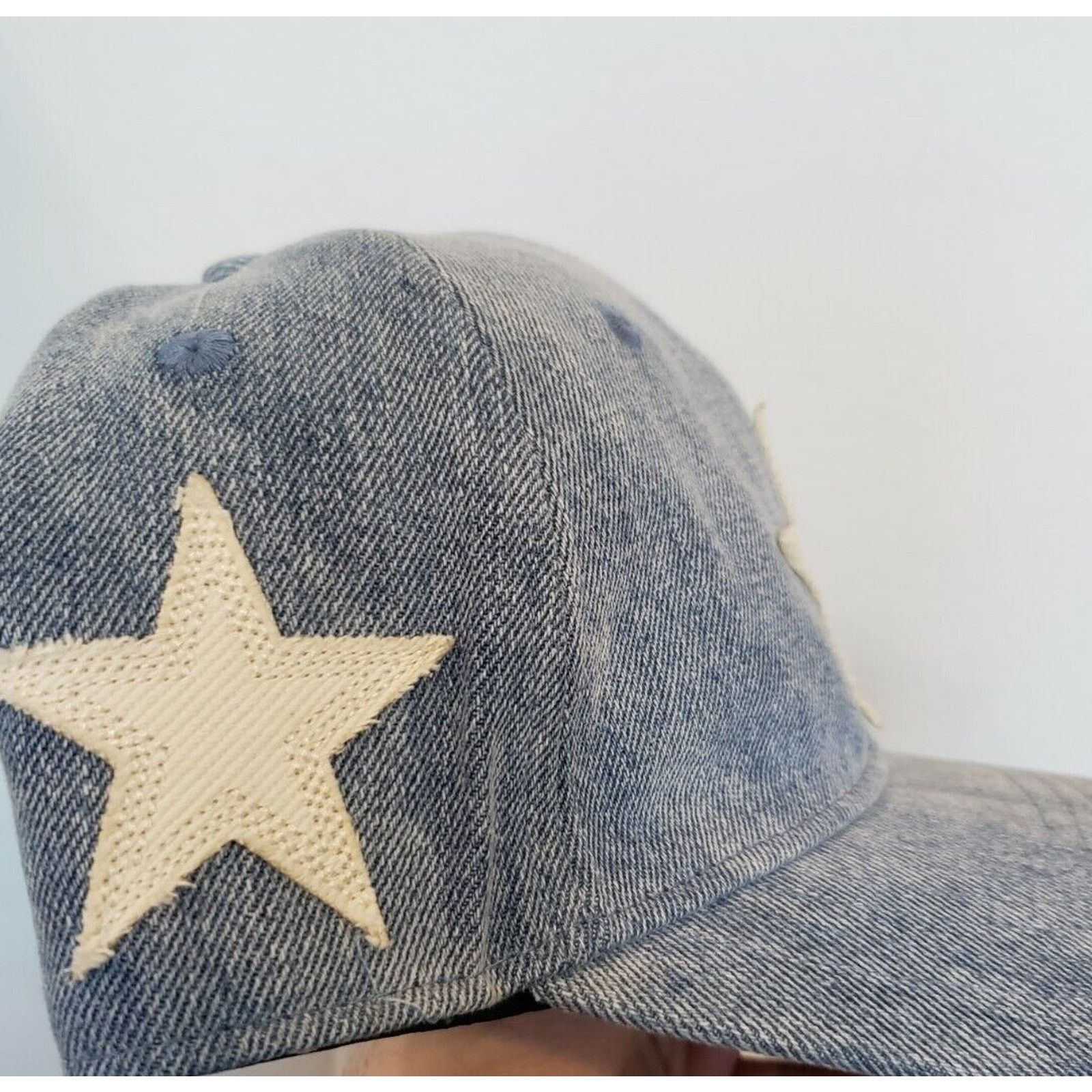 Pro Standard Dallas Cowboys Hat Denim Strap Strapback Blue Pro Standard Size ONE SIZE - 2 Thumbnail
