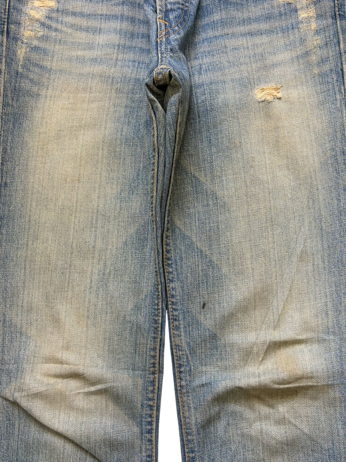 Levi's Vintage 90s Levis 501 Rusty Wash Distressed Jeans Size 27" / US 4 / IT 40 - 3 Thumbnail