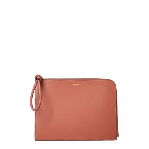 Jil Sander o1g2r1mq1024 Size: OS / Envlop in Brown Size ONE SIZE - 1 Thumbnail