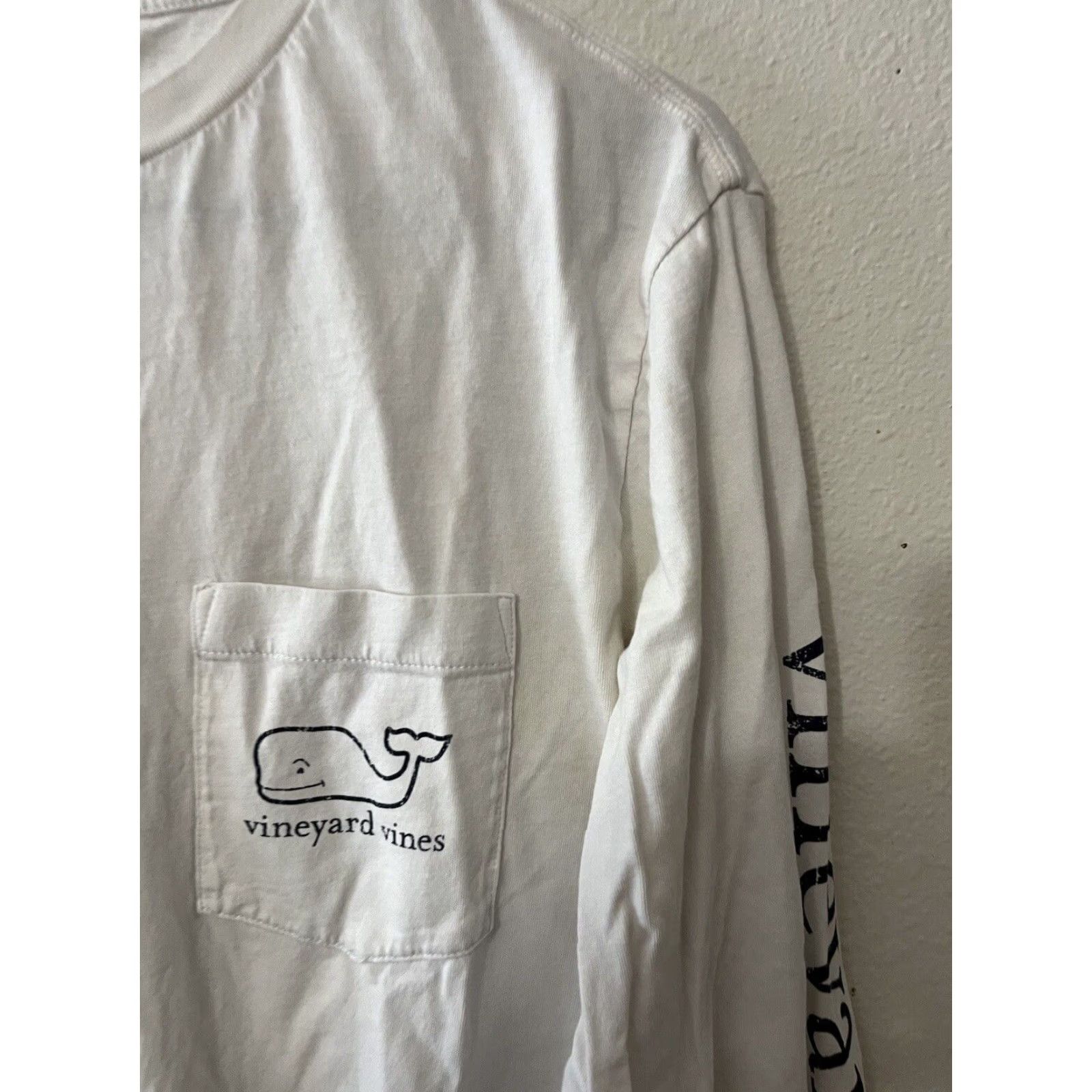Vineyard Vines VINTAGE Vineyard Vines T Shirt Long Sleeve White Whale Logo Adult Small Shirt Mens Small White Logo 90s Event Whale Gift Size US S / EU 44-46 / 1 - 3 Thumbnail