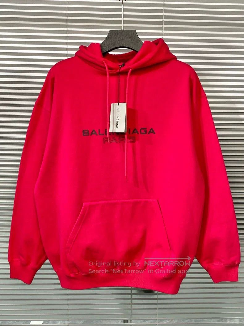 Balenciaga Balenciaga Hooded sweatshirt with crown lock and wheat, le Size US XS / EU 42 / 0 - 1 Thumbnail
