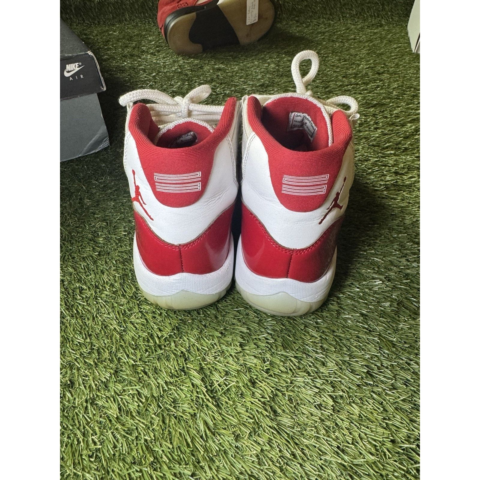 Jordan Brand Jordan Air Jordan 11 Cherry Red Men’s Mid-Top Sneaker Size US 8.5 / EU 41-42 - 4 Thumbnail