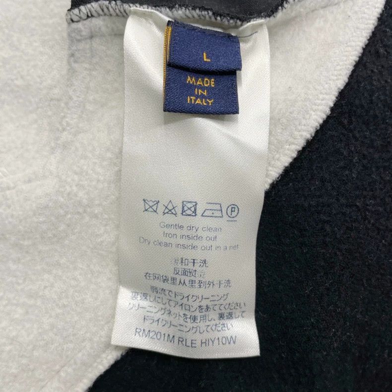 Louis Vuitton Louis Vuitton Color-block logo printed hooded sweatshirt Size US L / EU 52-54 / 3 - 6 Thumbnail