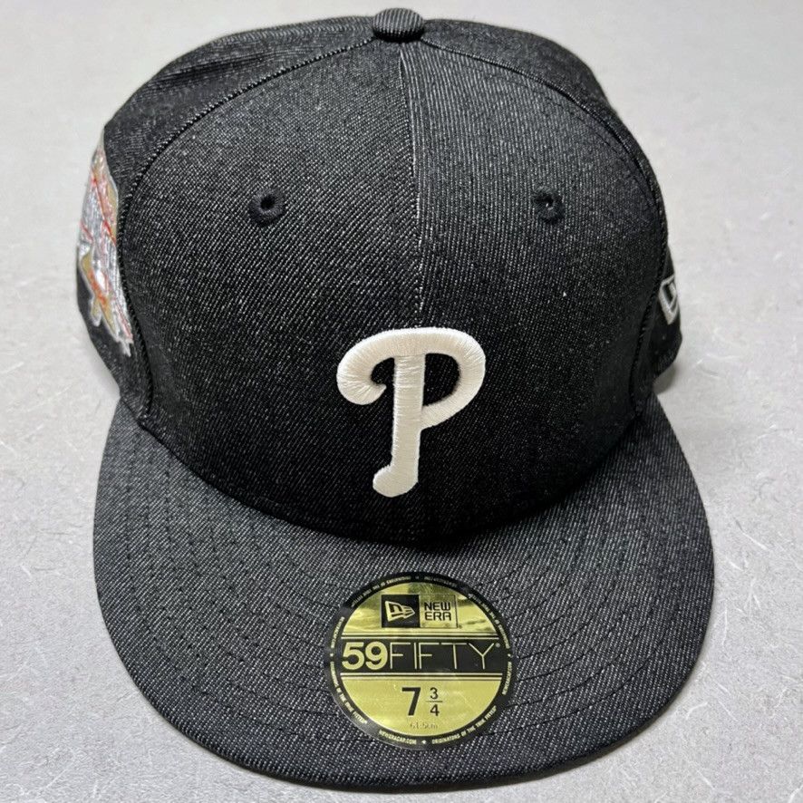 New Era Philadelphia Phillies 1996 ASG Patch New Era Denim Hat 7 3/4 Size ONE SIZE - 2 Thumbnail