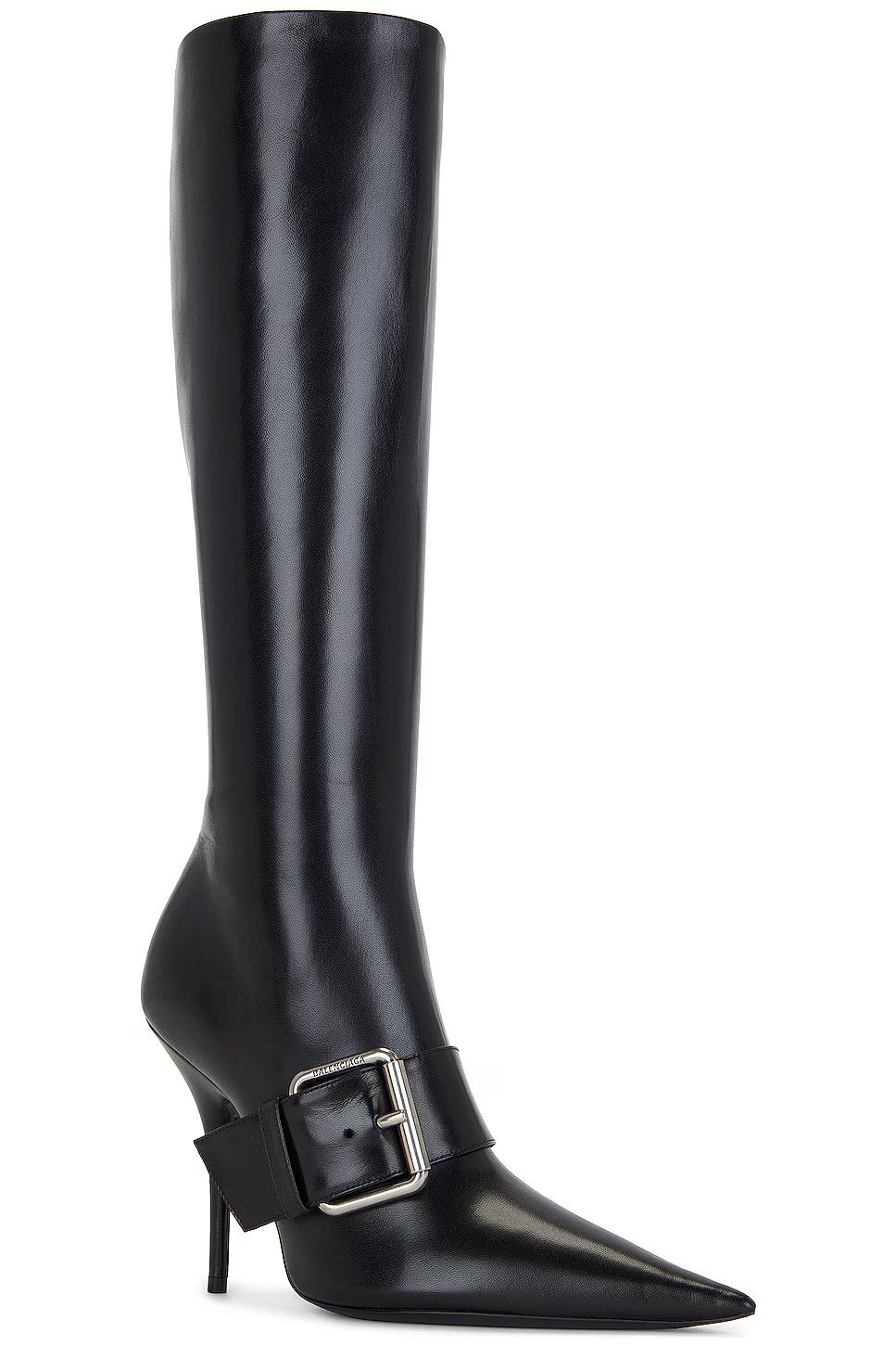 Balenciaga o1srvl11e0426 Knife Belt Boots in Black Size US 8 / IT 38 - 2 Thumbnail