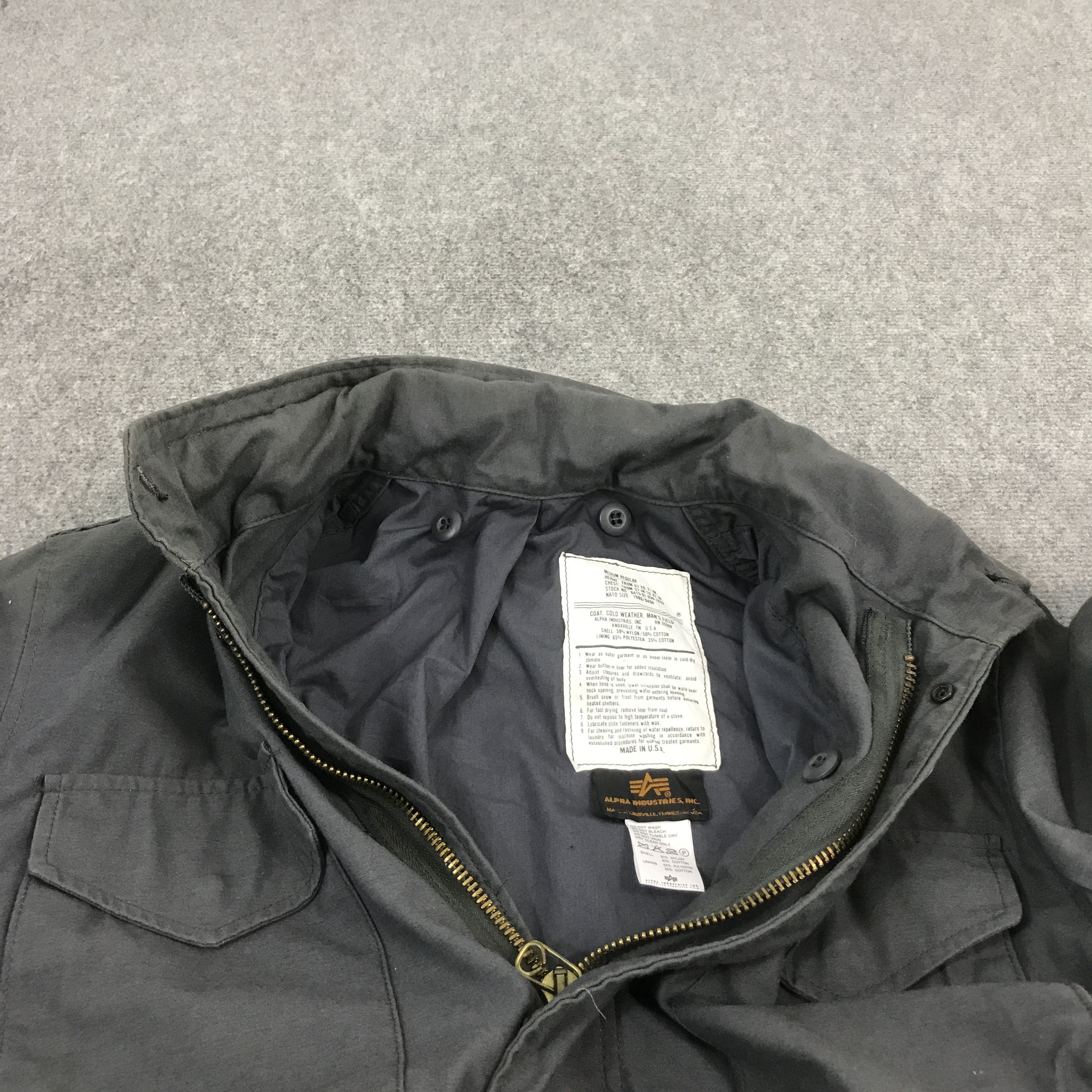 Alpha Industries × Vintage 90s Alpha Industries M65 Design Jacket Size US L / EU 52-54 / 3 - 5 Thumbnail
