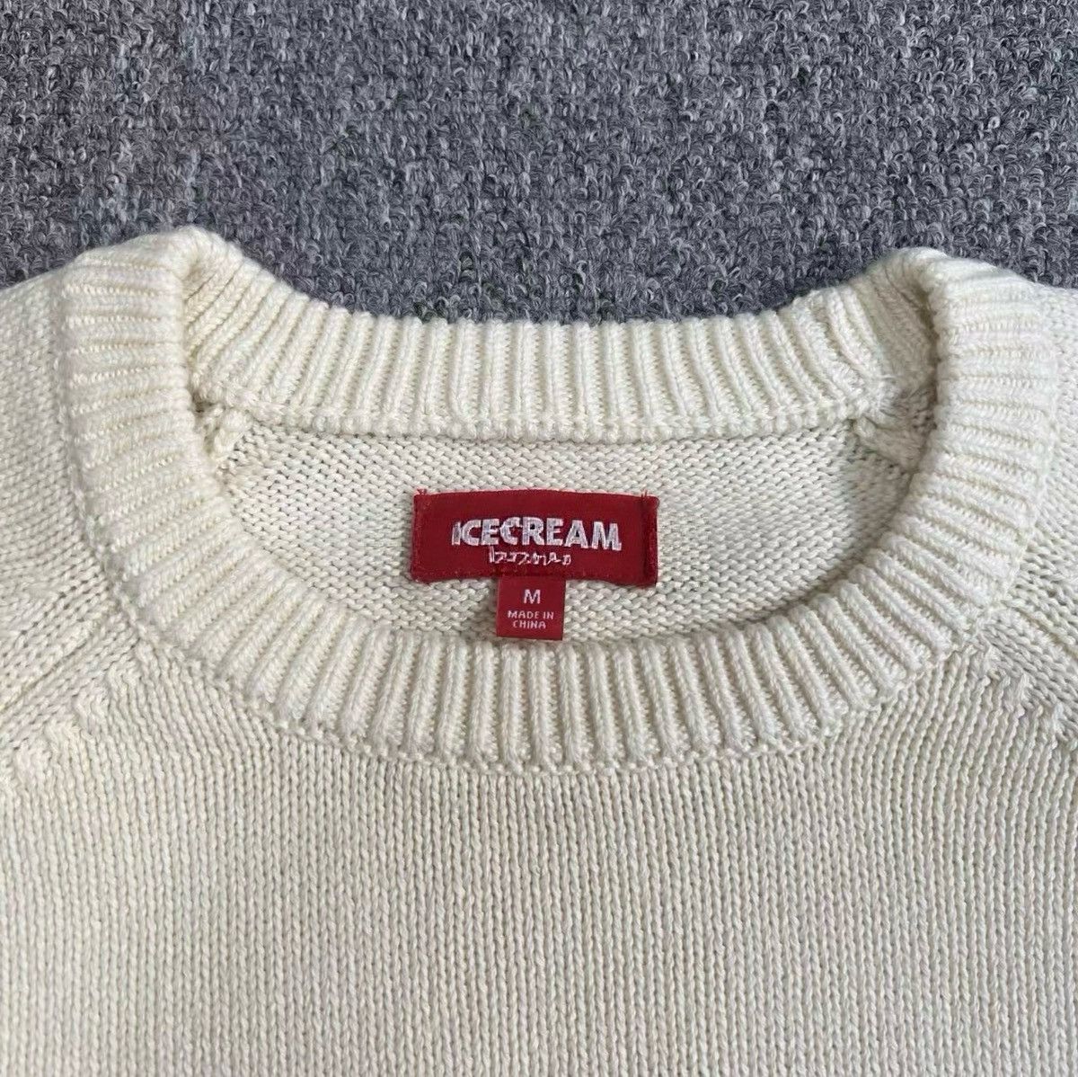 Billionaire Boys Club BBC ICECREAM Intarsia Ice Cream Sweater Size US M / EU 48-50 / 2 - 4 Thumbnail