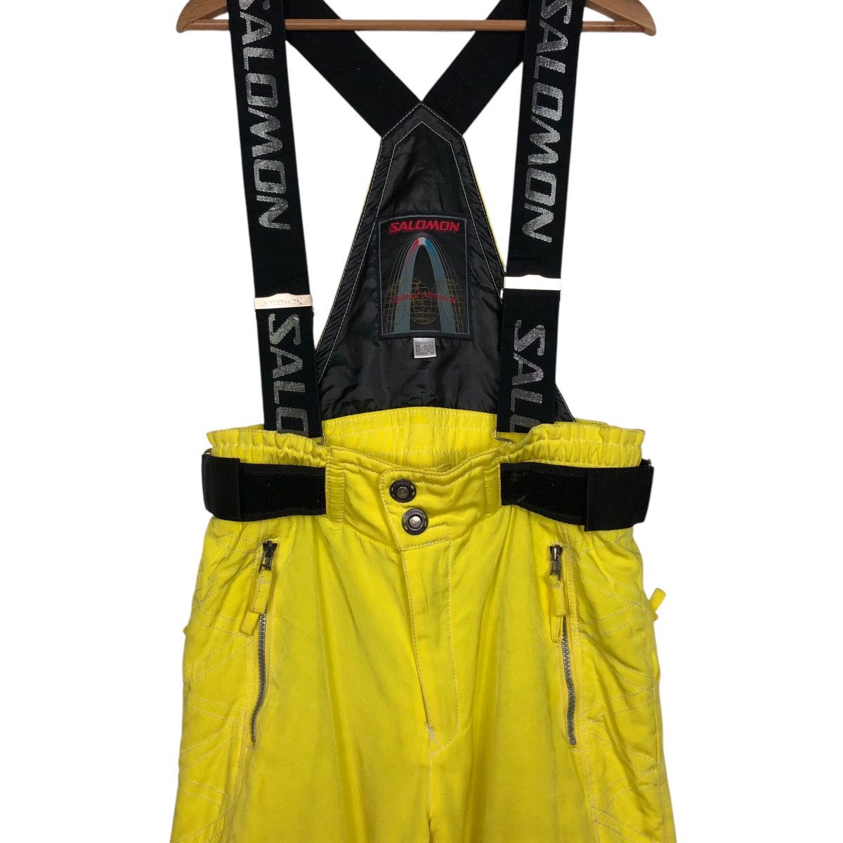 Japanese Brand × Salomon × Vintage 📌Vintage Jumpsuit Pants Salomon Ski Wear Rich Yellow Size US 30 / EU 46 - 7 Thumbnail