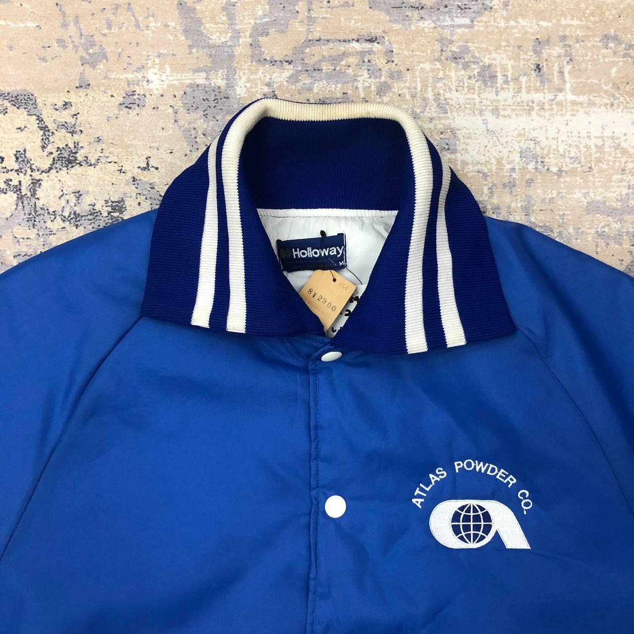 Vintage Y289 VTG WORKWEAR ATLAS POWDER CO. HOLLOWAY VARSITY Size US M / EU 48-50 / 2 - 5 Thumbnail