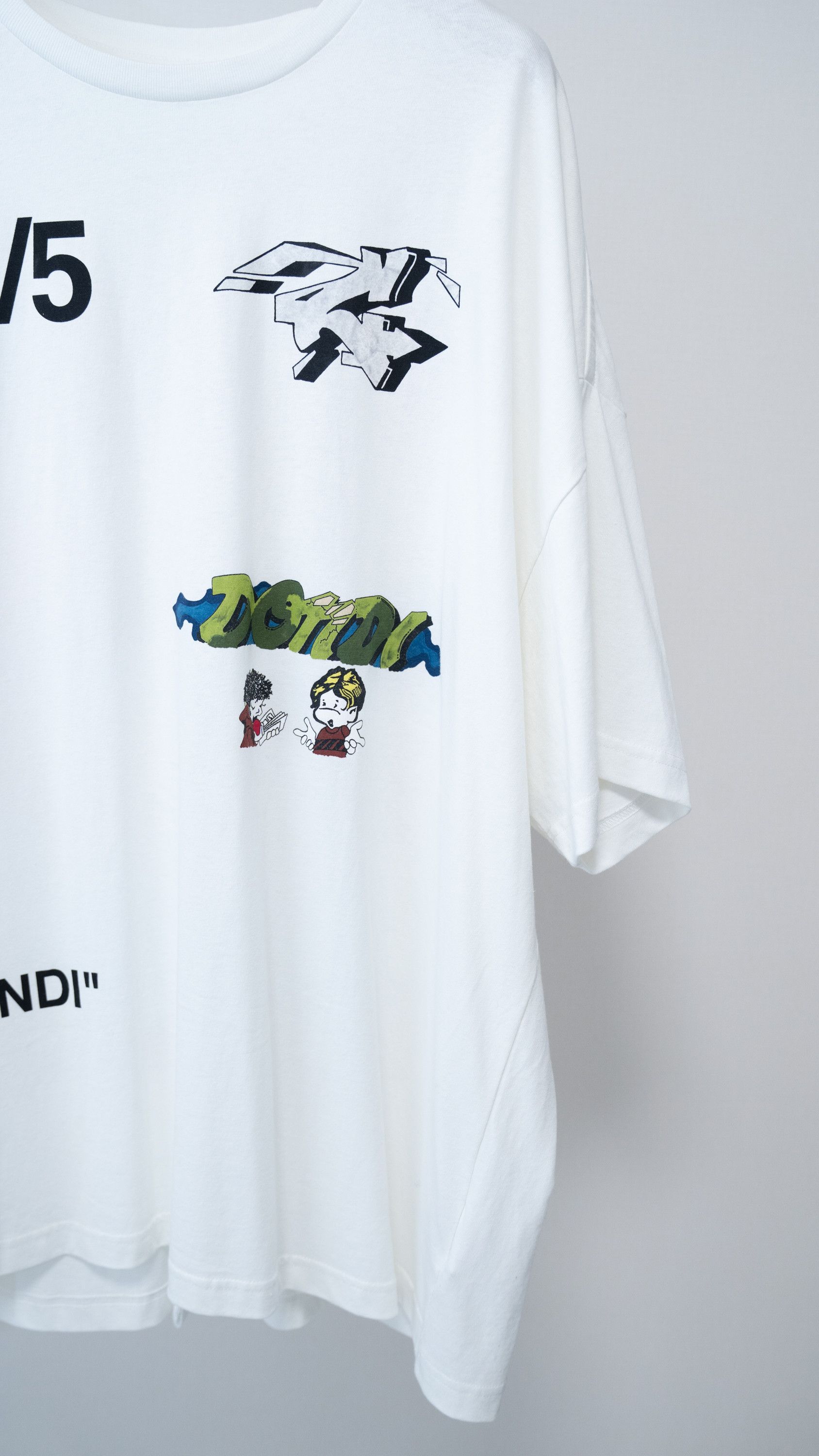 Off-White Spring-Summer 2019 Collection SUPER MEGA OVERTEE T-Shirt Size US XXS / EU 40 - 5 Thumbnail