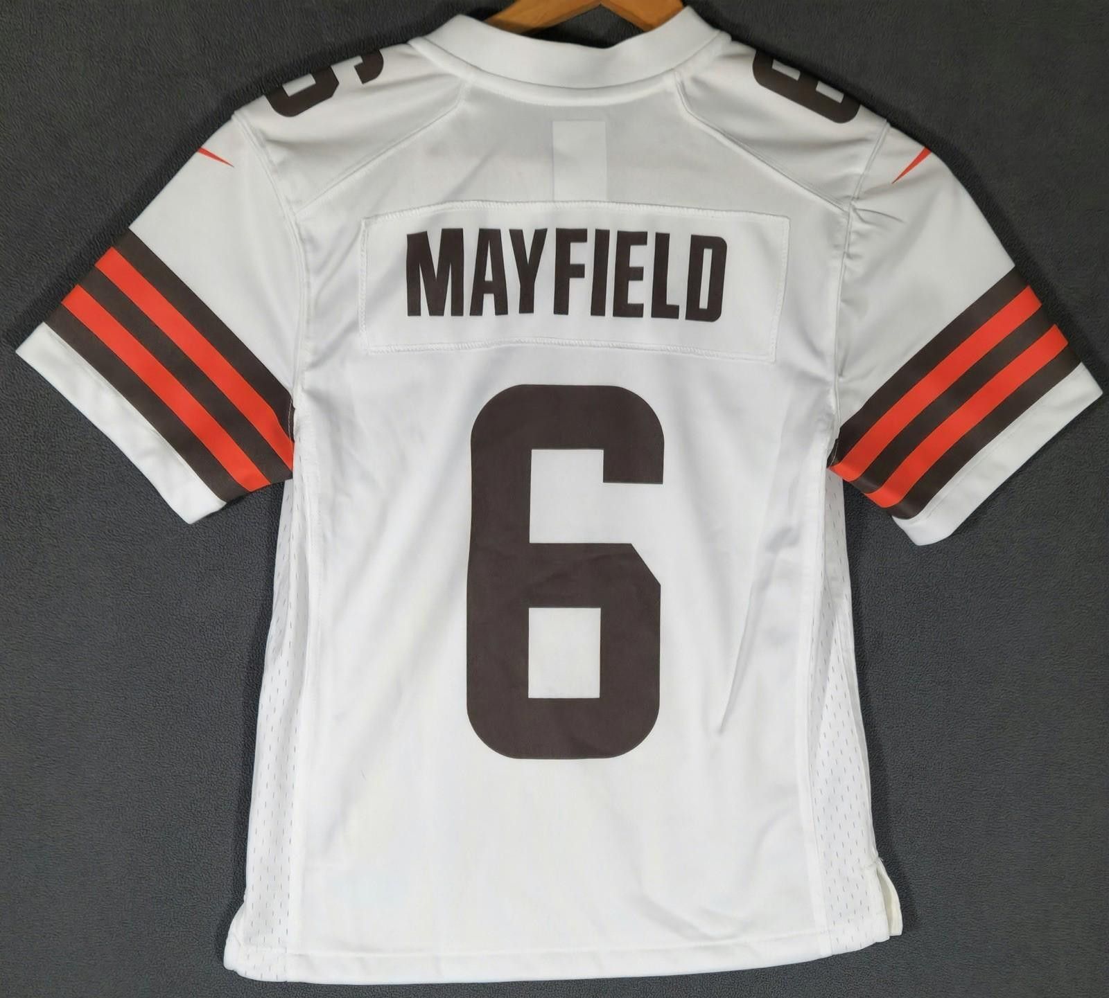 Other Nike Cleveland Browns Baker Mayfield #6 White Jersey #2 Size ONE SIZE - 4 Thumbnail