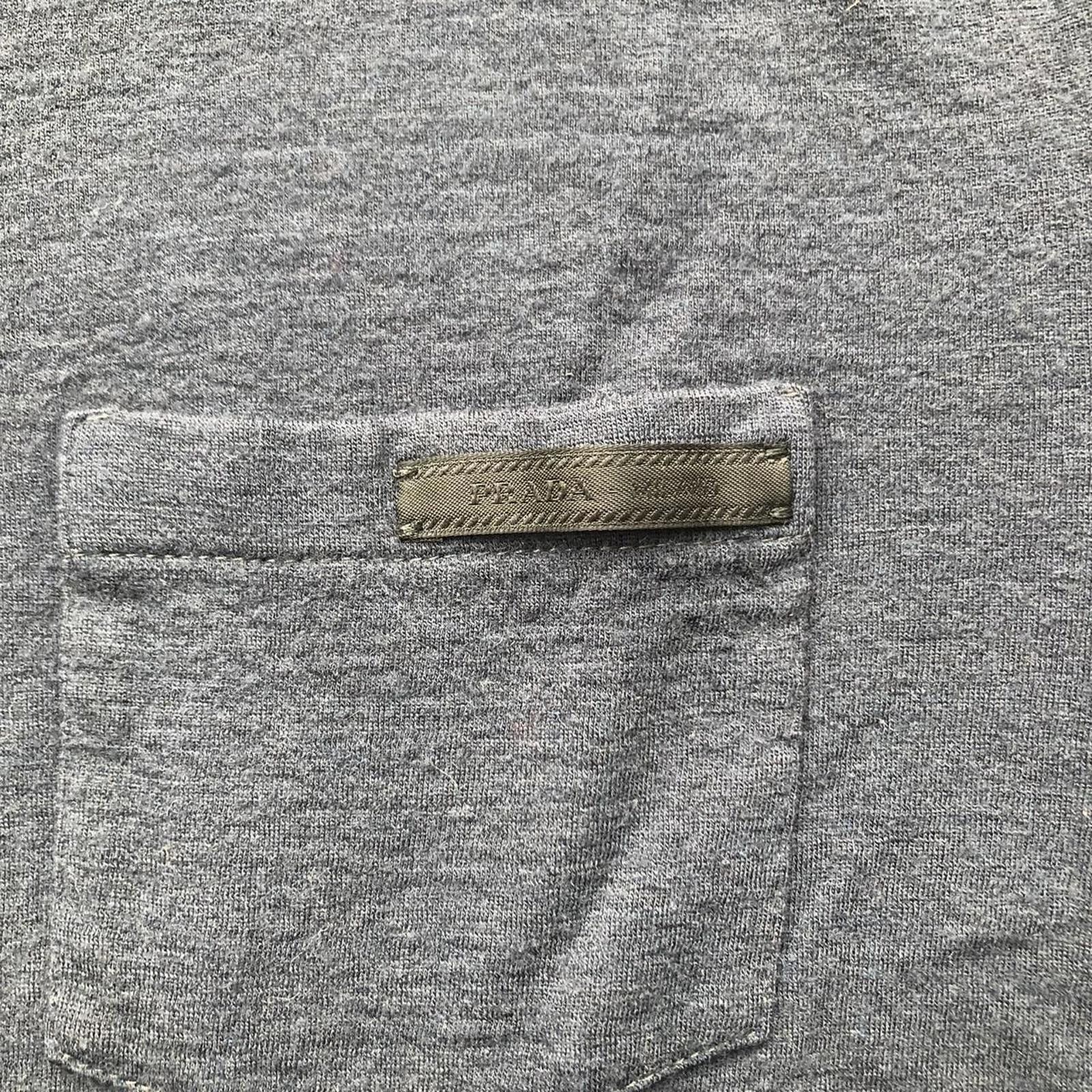 Prada Prada Longsleeve Wool Polo Shirt Size US S / EU 44-46 / 1 - 3 Thumbnail
