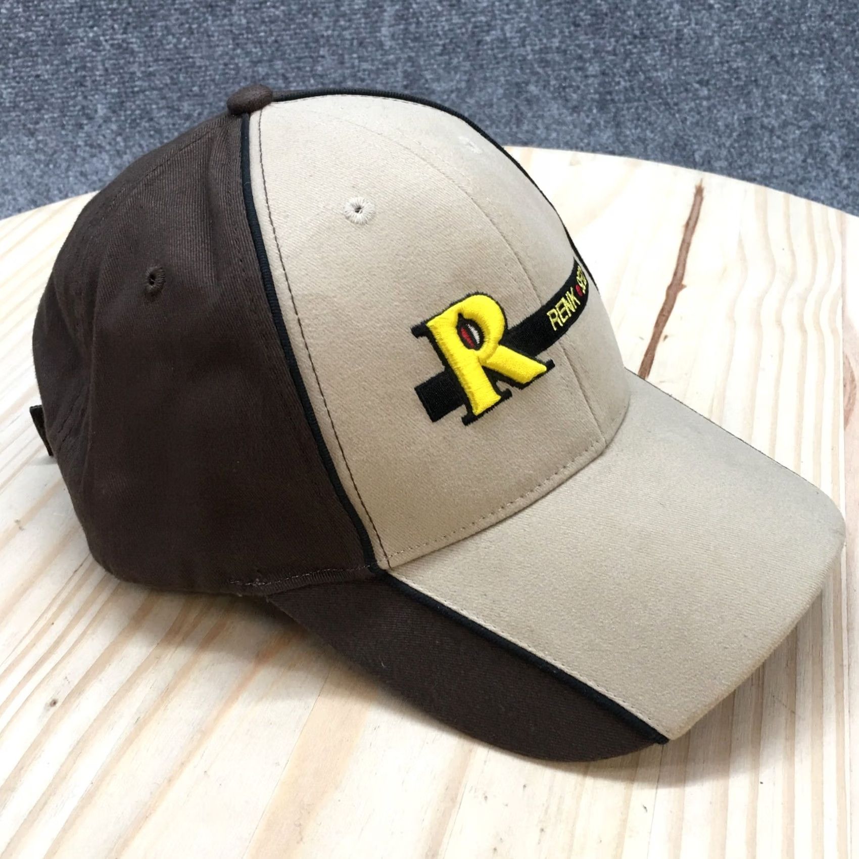 Katin Kati Renk Seed Baseball Cap Mens One Size Fits All Brown Beige Embroidered Curve Bill Size ONE SIZE - 2 Thumbnail