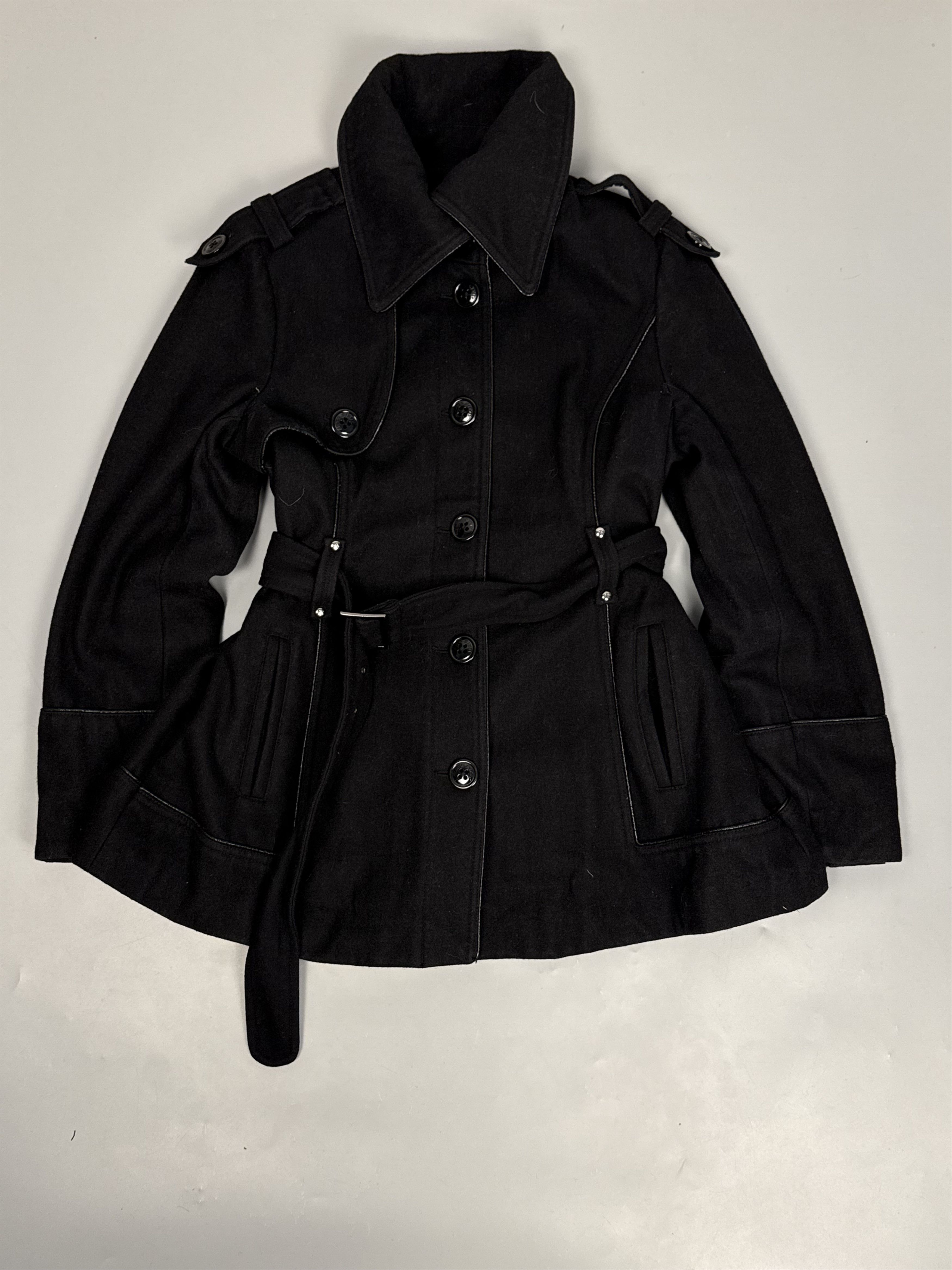 Miss Sixty Y2K Miss Sixty wool oversized collar peacoat Size XL / US 12-14 / IT 48-50 - 1 Thumbnail