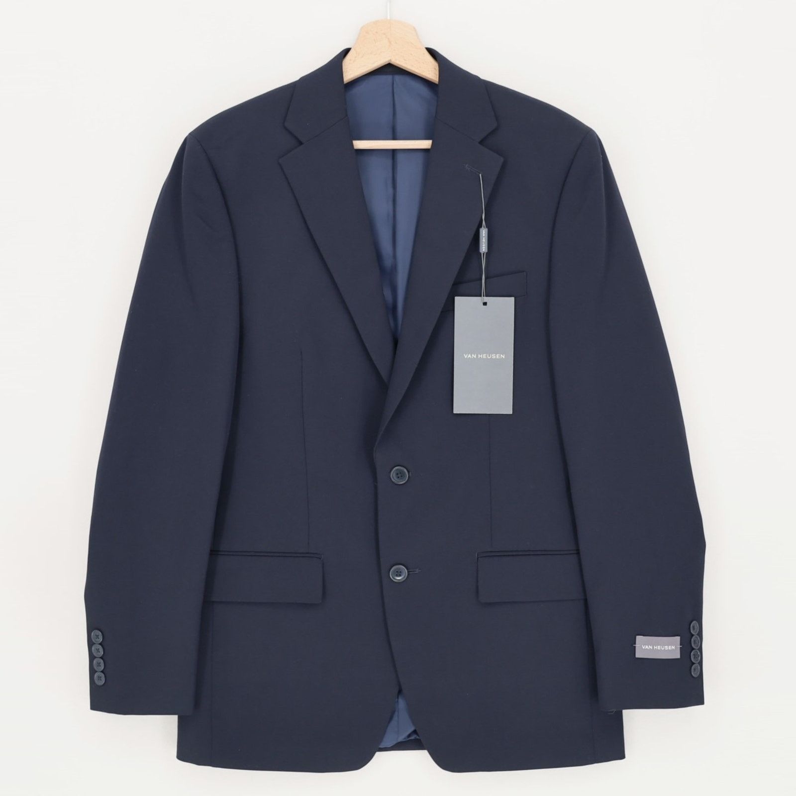 Van Heusen Van Heusen Men's Dark Navy Classic-Fit Suit Blazer Size 36R Size 36R - 5 Thumbnail