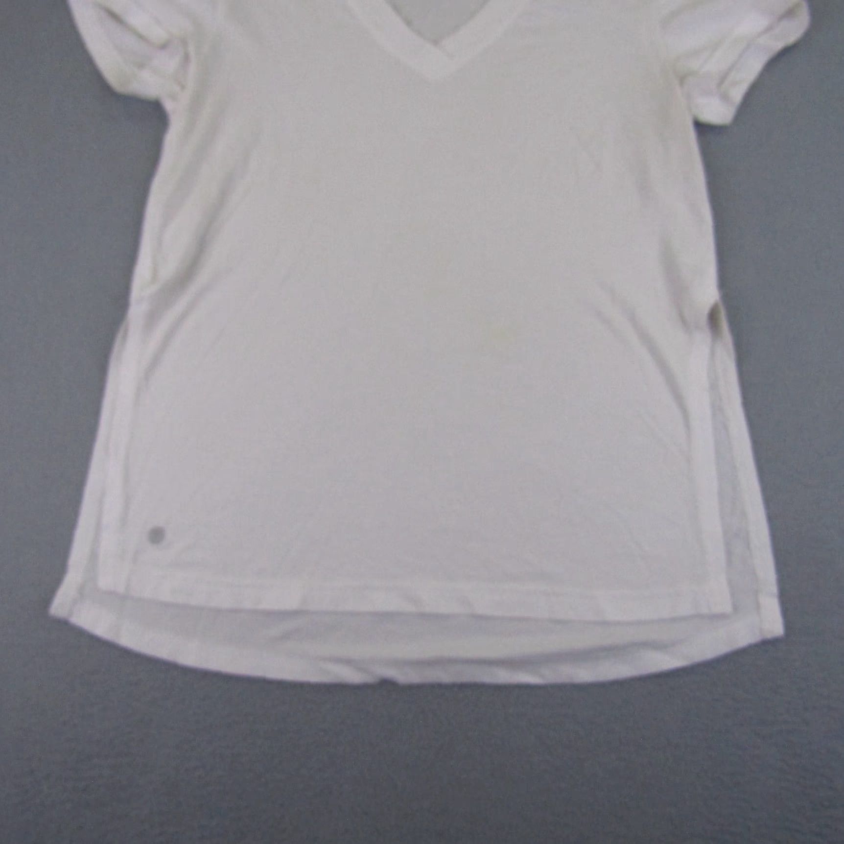 Vintage VINTAGE Not Applicable - Zella Shirt Womens XS White V-Neck Athletic T-Shirt Adult XS White Basic Breathable Casual Sport 2010s Womens Size XS / US 0-2 / IT 36-38 - 6 Thumbnail