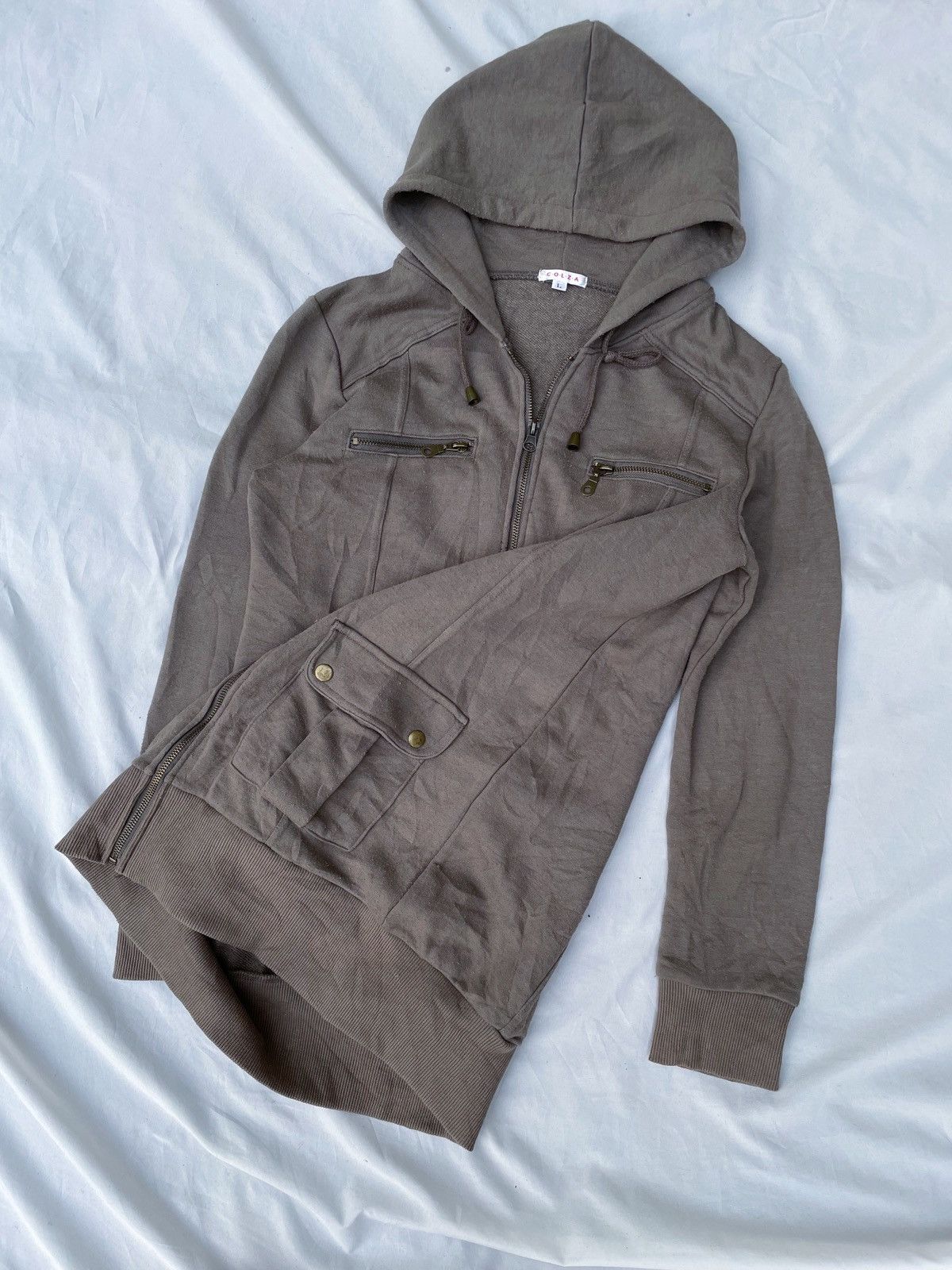 20471120 COLZA MULTI POCKET ZIP HOODIE Size US L / EU 52-54 / 3 - 2 Thumbnail