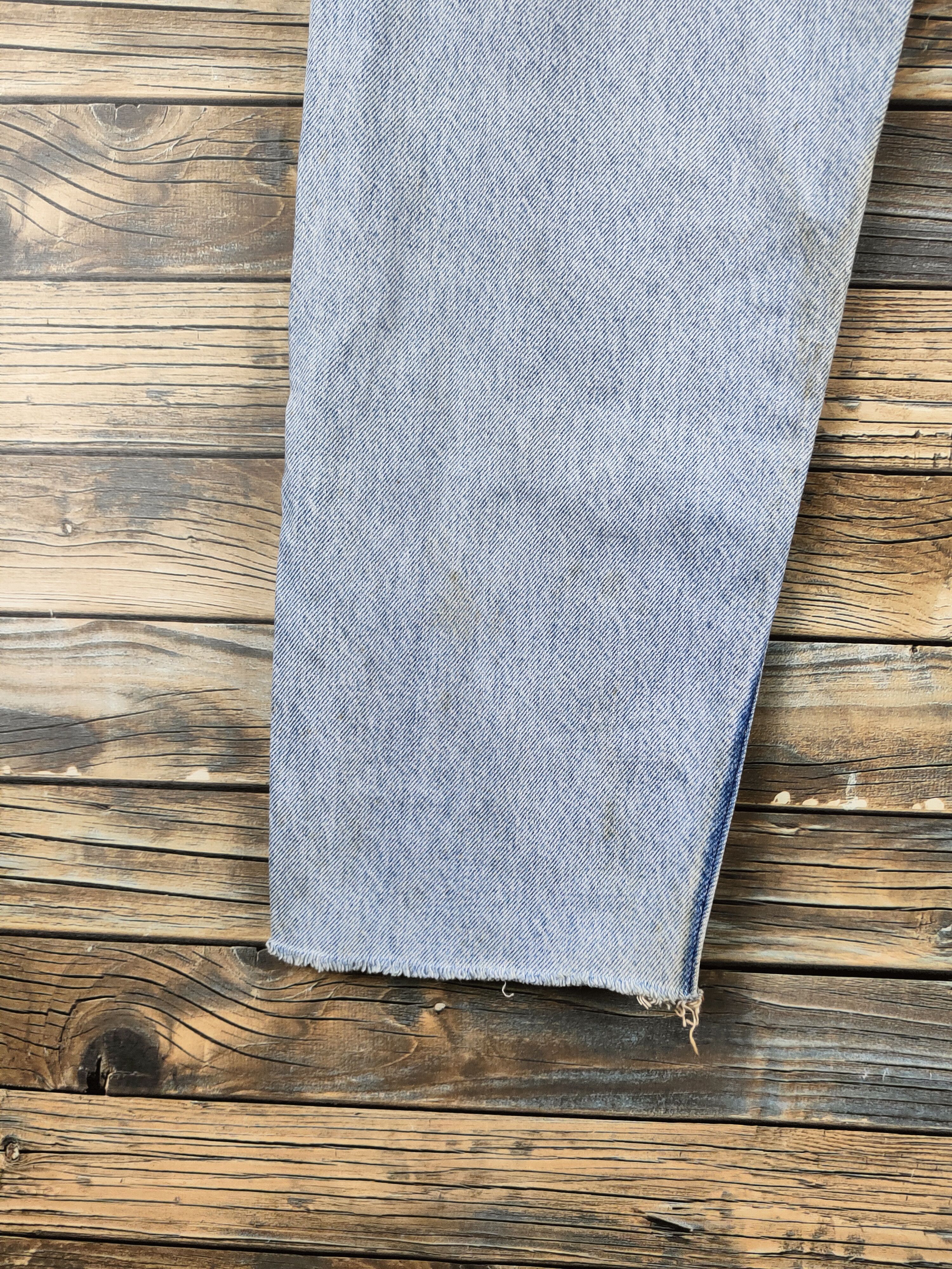 Levi's DL 561 Levi's Blue Distressed Ripped Jeans #46-810 Size US 28 / EU 44 - 9 Thumbnail
