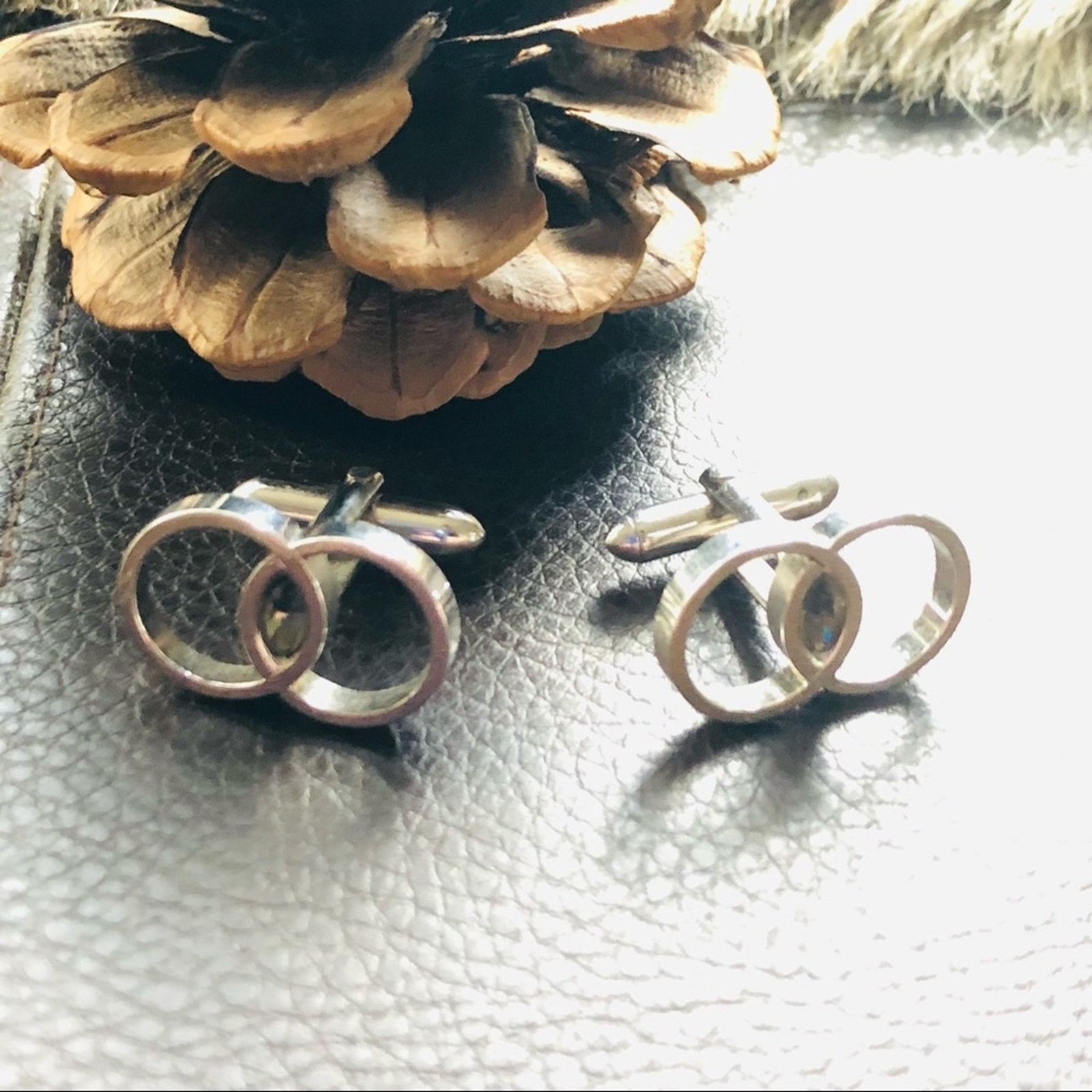 Vintage Vintage men’s Swank silver cuff link tie pin set Size ONE SIZE - 2 Thumbnail