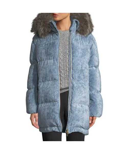 Moncler Moncler Mergule corduroy puffer coat Size XXS / US 00 / IT 34 - 8 Thumbnail