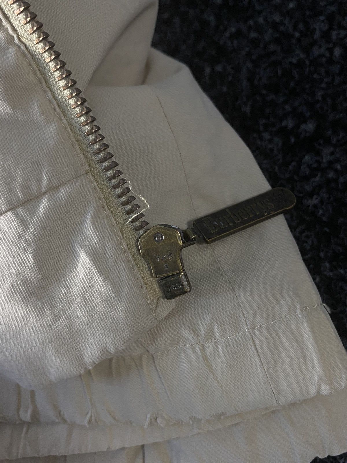 Burberry × Vintage ❗️Burberrys 90s vintage bomber jacket monogram beige L-XL Size US L / EU 52-54 / 3 - 12 Thumbnail