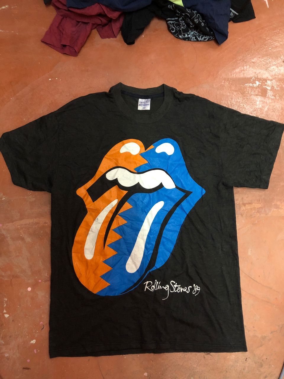 Band Tees × The Rolling Stones × Vintage Vintage Rolling Stones UK Band Size US L / EU 52-54 / 3 - 1 Thumbnail