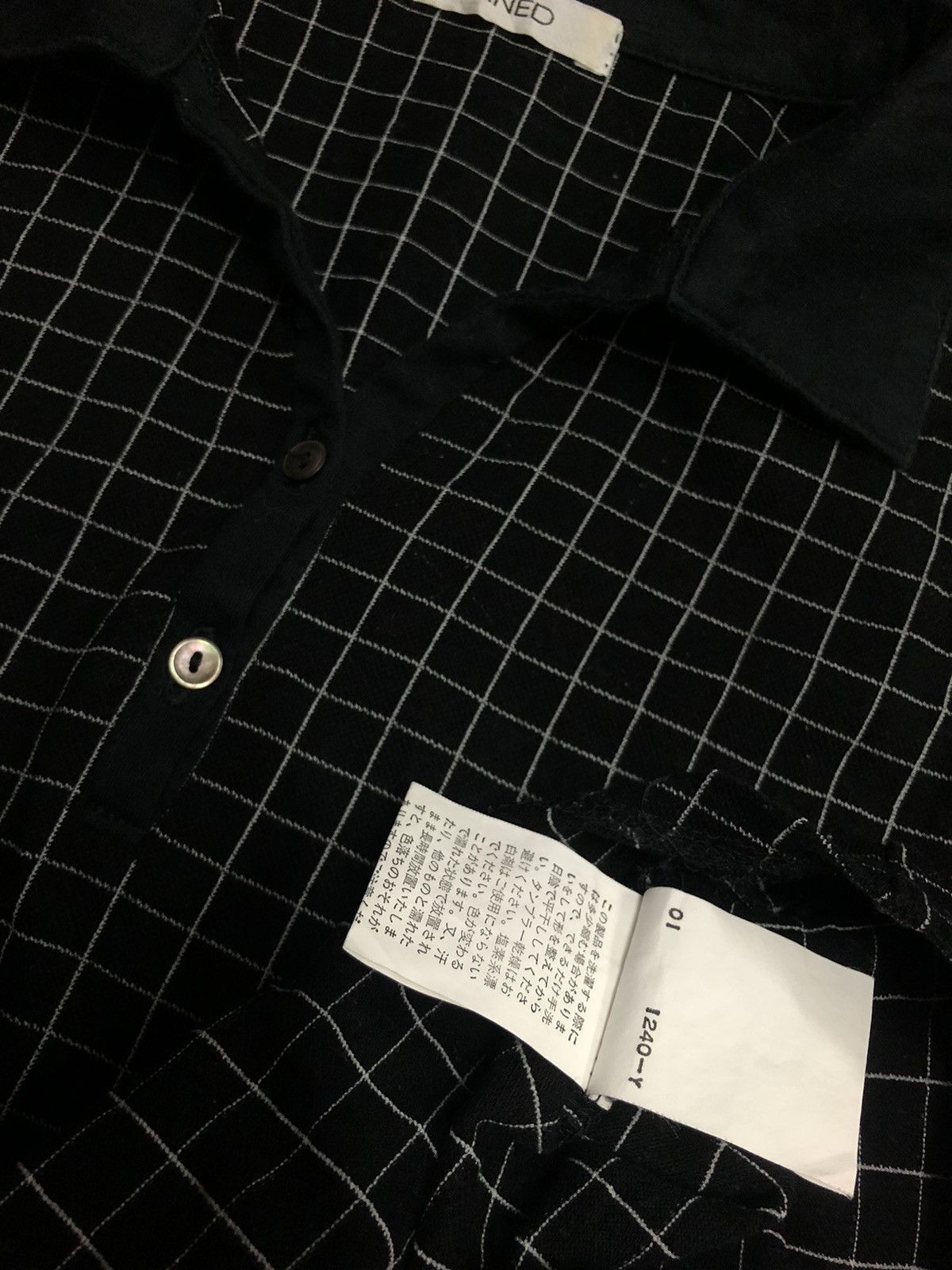 Vintage × Y's × Yohji Yamamoto VINTAGE INÉD YOHJI YAMAMOTO POLO TEE SHIRT Size S / US 4 / IT 40 - 8 Thumbnail