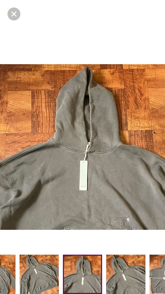 Elwood Elwood Core Oversized Cotton Brush Terry Hoodie XL Size US XL / EU 56 / 4 - 4 Thumbnail