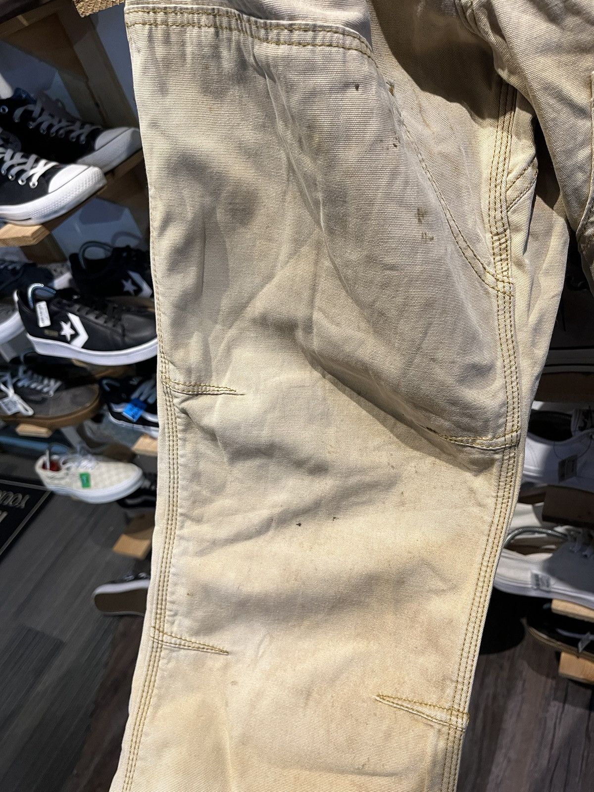 Carhartt × Vintage Vintage brown Carhartt insulated work carpenter pants Size US 36 / EU 52 - 8 Thumbnail