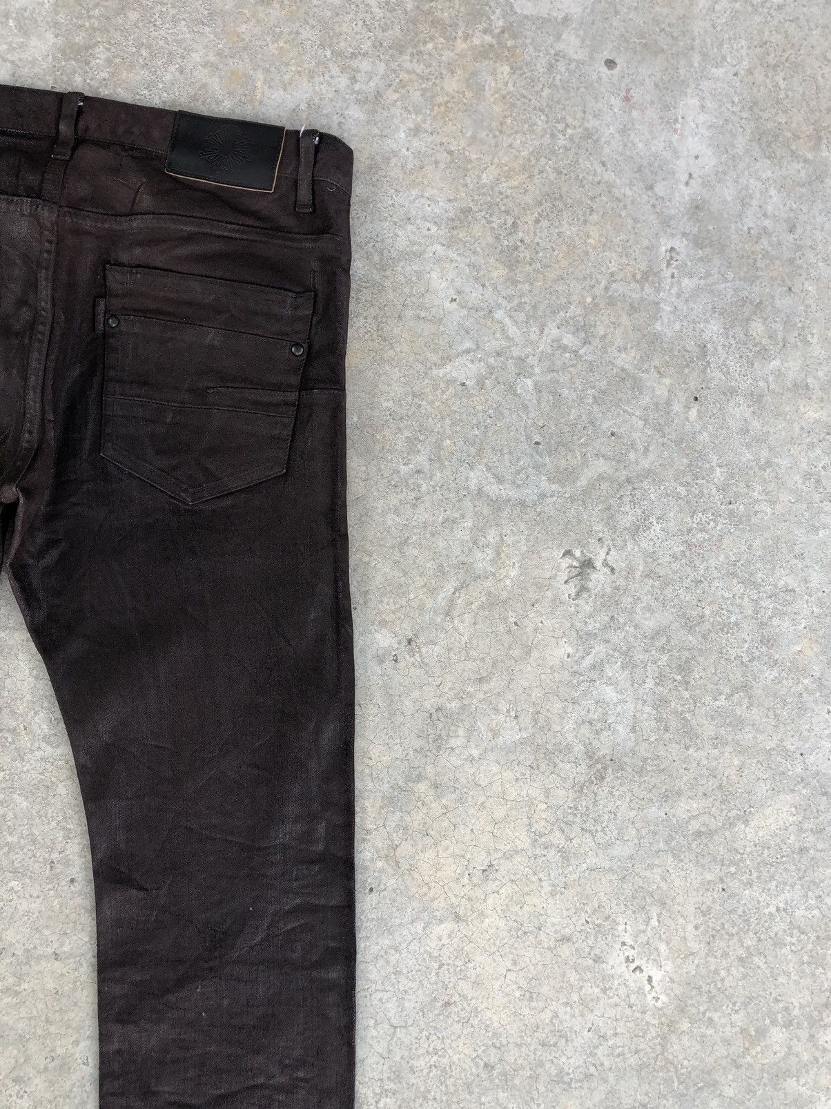 Tornado Mart Waxed Skinny Jeans