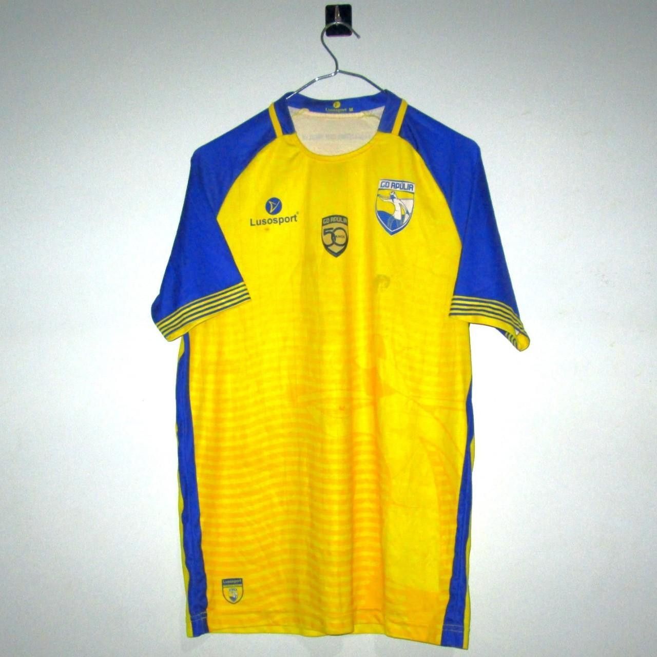 Other Gd Apulia Home Shirt Jersey trikot Maglia maillot Lusosport Size US M / EU 48-50 / 2 - 1 Thumbnail