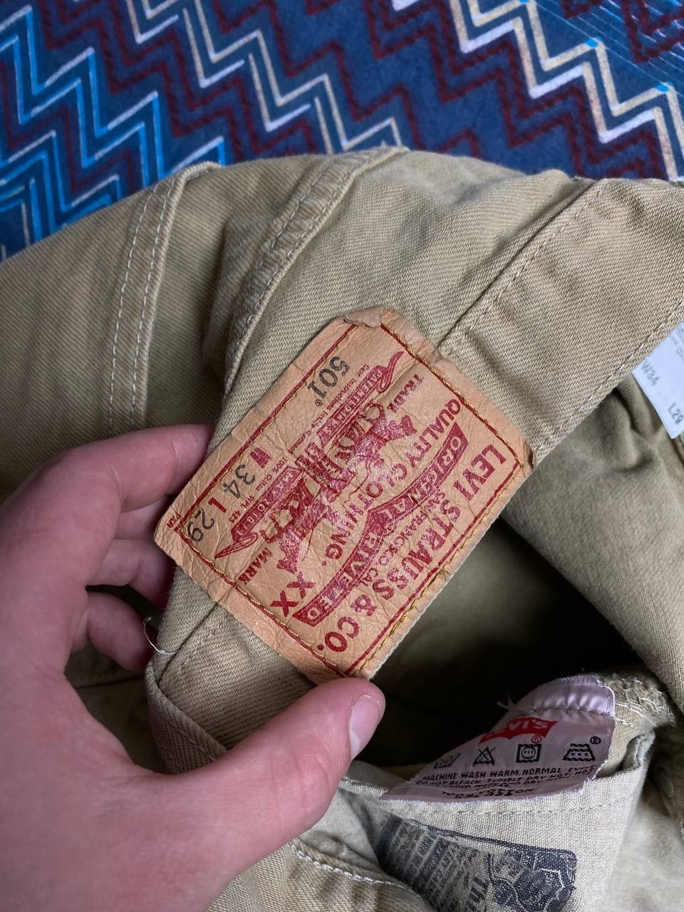 Levi's × Levi's Vintage Clothing VINTAGE LEVIS 501 DISTRESS JEANS Size US 34 / EU 50 - 5 Thumbnail