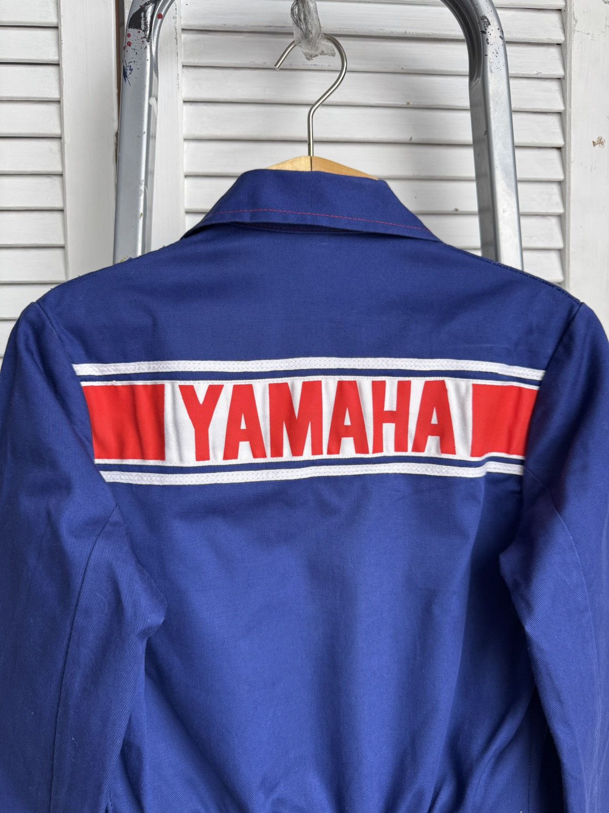 Yamaha Vintage Yamaha Race Team Coveralls Jumpsuit Mechanic Workwea Size US 26 / EU 42 - 12 Thumbnail