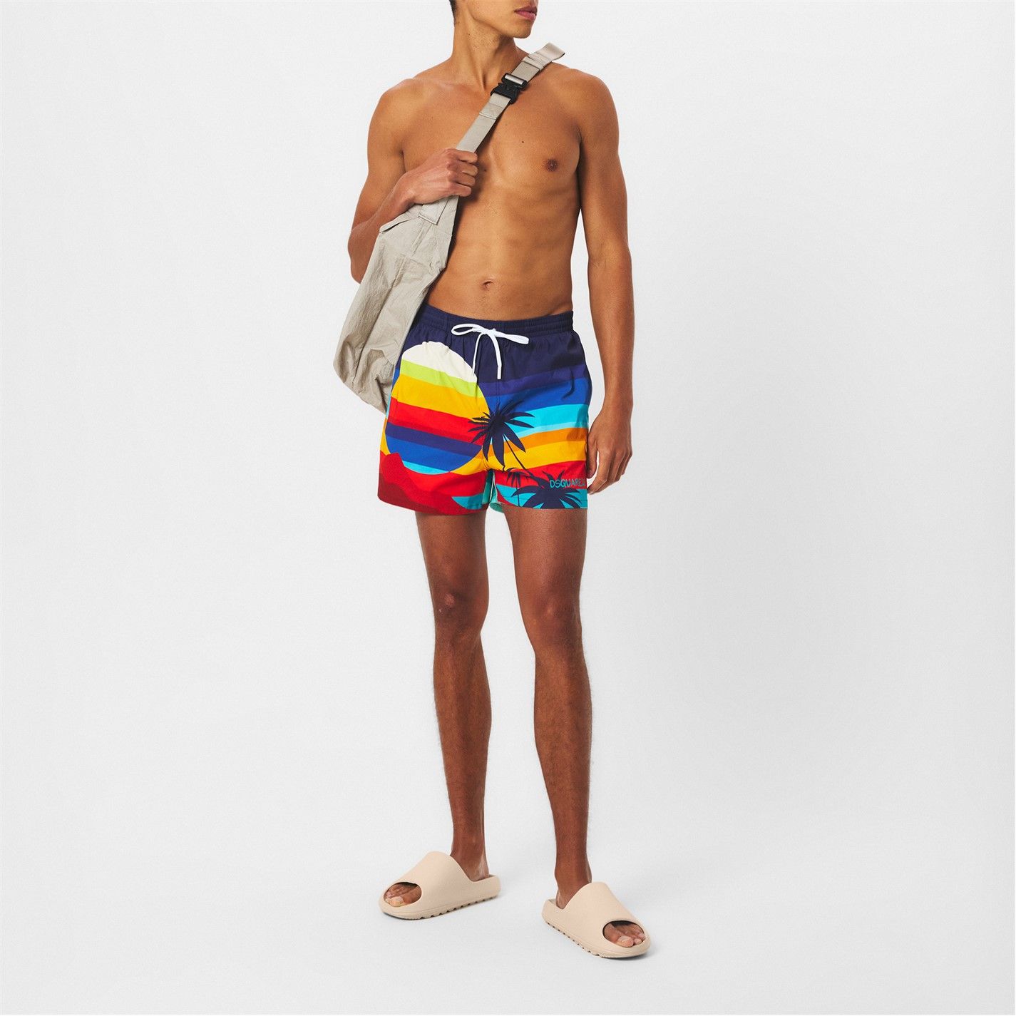 Dsquared2 o1g2r1mq0426 Quick Dry Tailored Fit Swim Shorts Multicolor Size US 30 / EU 46 - 6 Thumbnail