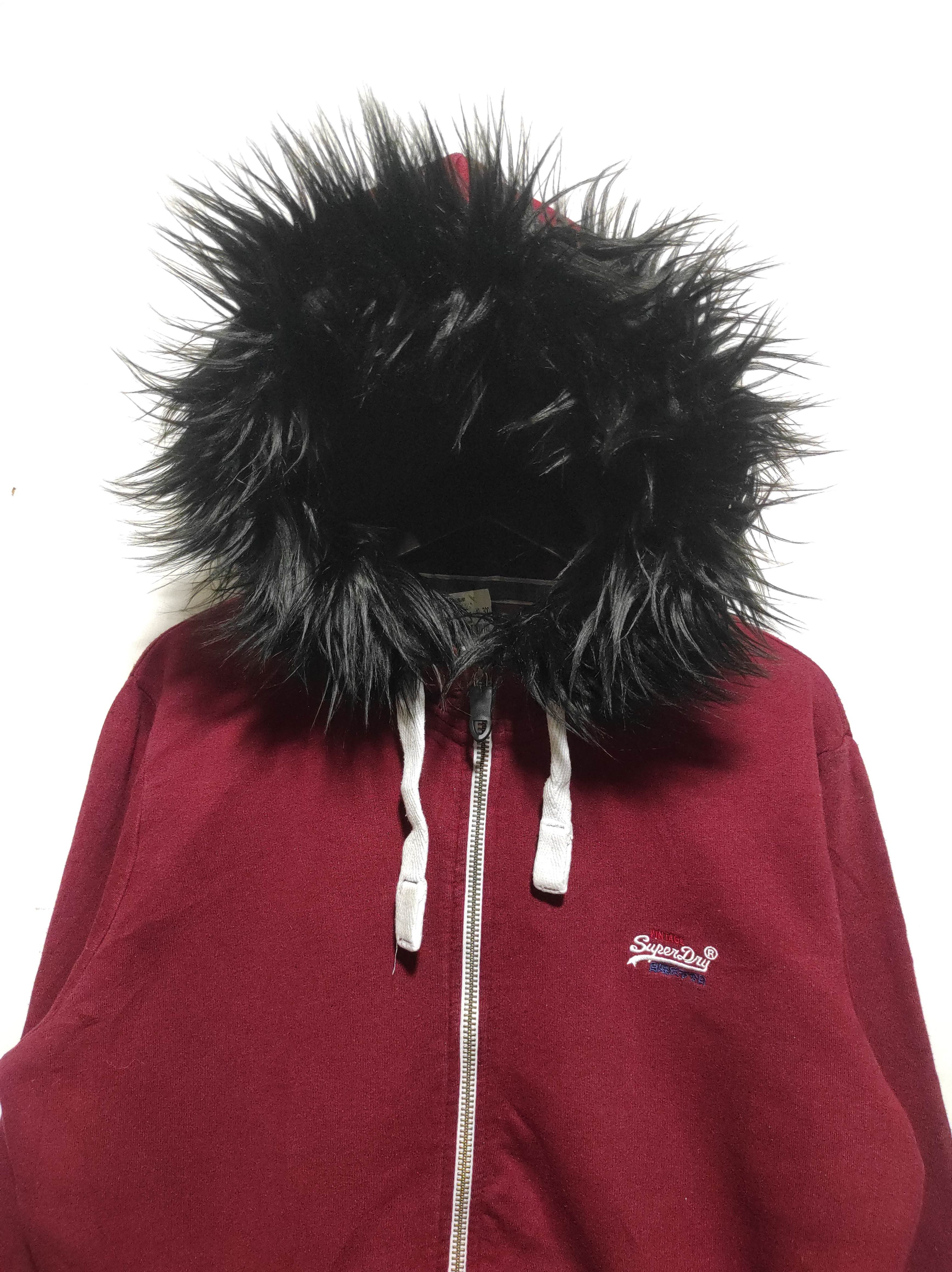 Superdry Superdry Zip Fur Hoodie IfSixWasNine LGB style Size US L / EU 52-54 / 3 - 3 Thumbnail