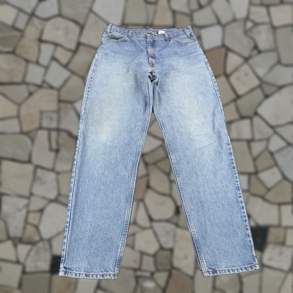 Levi's VINTAGE Levi's Jeans Mens 36x32 Blue Denim 550 Relaxed Tapered Fit Orange Tab 90s Mens/Jeans/Levi's 550/Regular/Blue Size US 33 - 1 Thumbnail