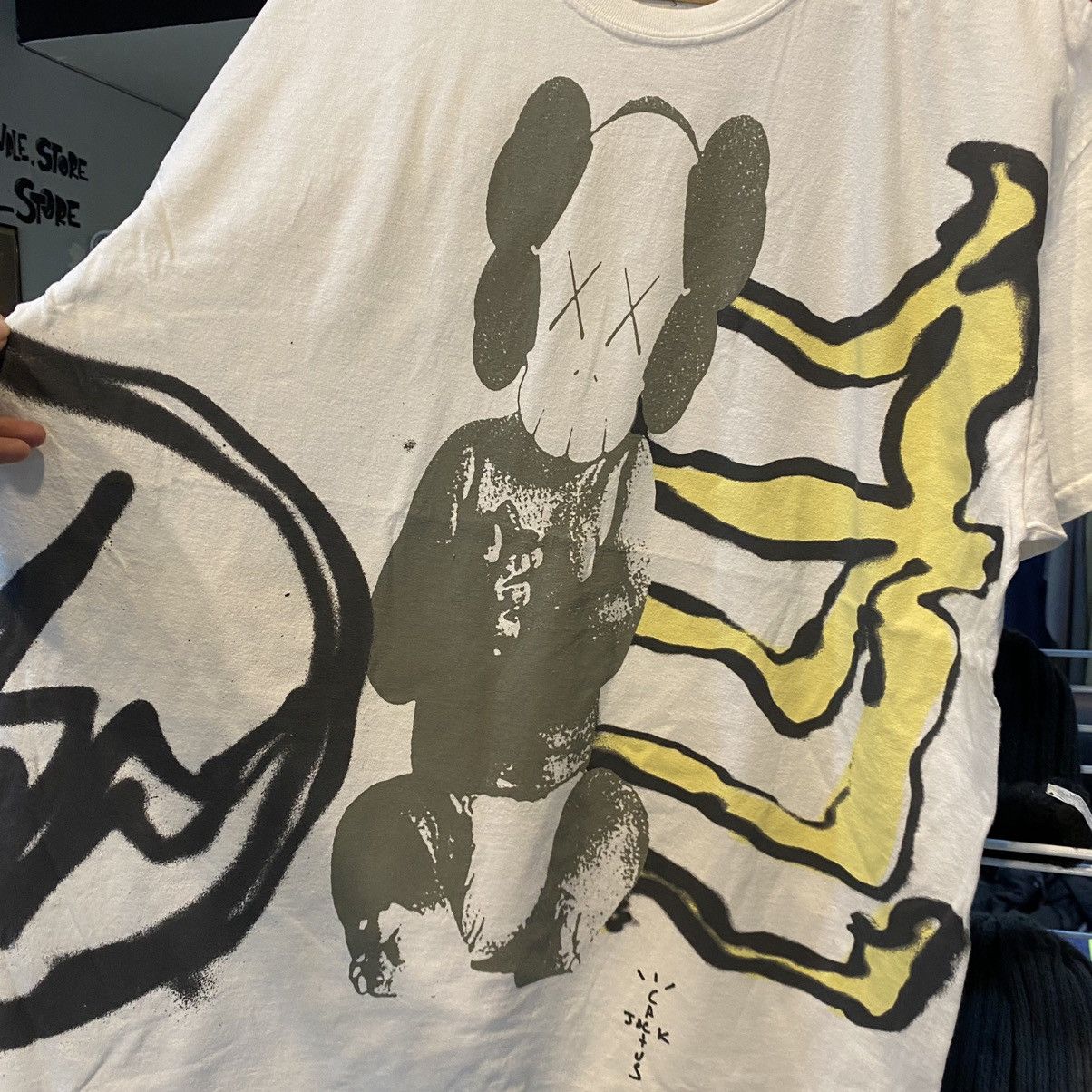 Cactus Plant Flea Market × Fragment Design × Kaws Cactus Jack X KAWS For Fragment Tee Summer Collection 2021 Size US L / EU 52-54 / 3 - 5 Thumbnail