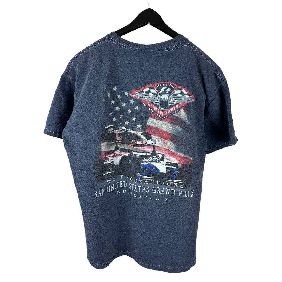 Vintage Vintage Y2K Indianapolis 500 Formula Racing Shirt Size US L / EU 52-54 / 3 - 1 Thumbnail