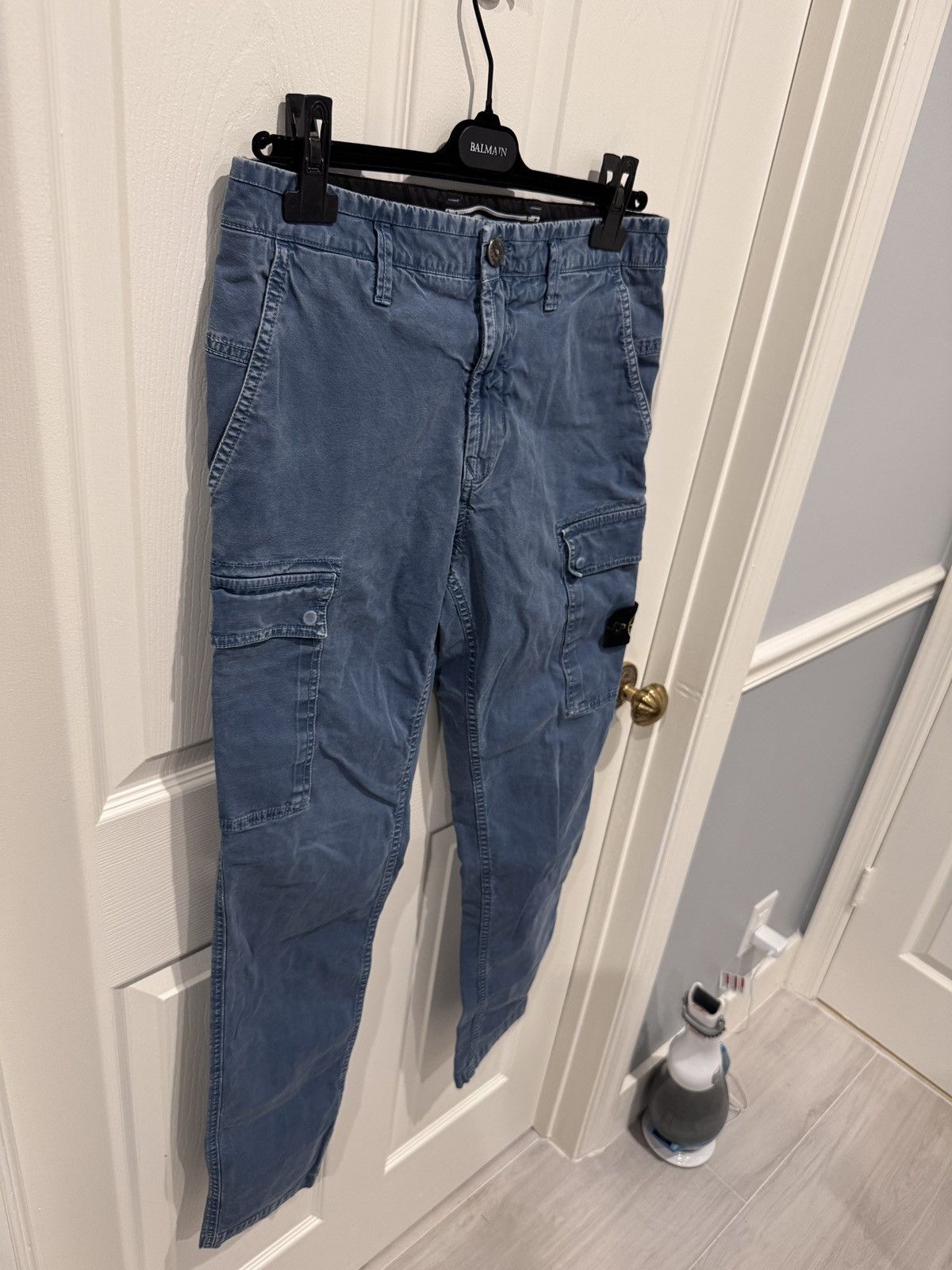 Stone Island Stone Island Blue Cargo Pants Size 30 Type SL (fits 29-31) Size US 30 / EU 46 - 2 Thumbnail