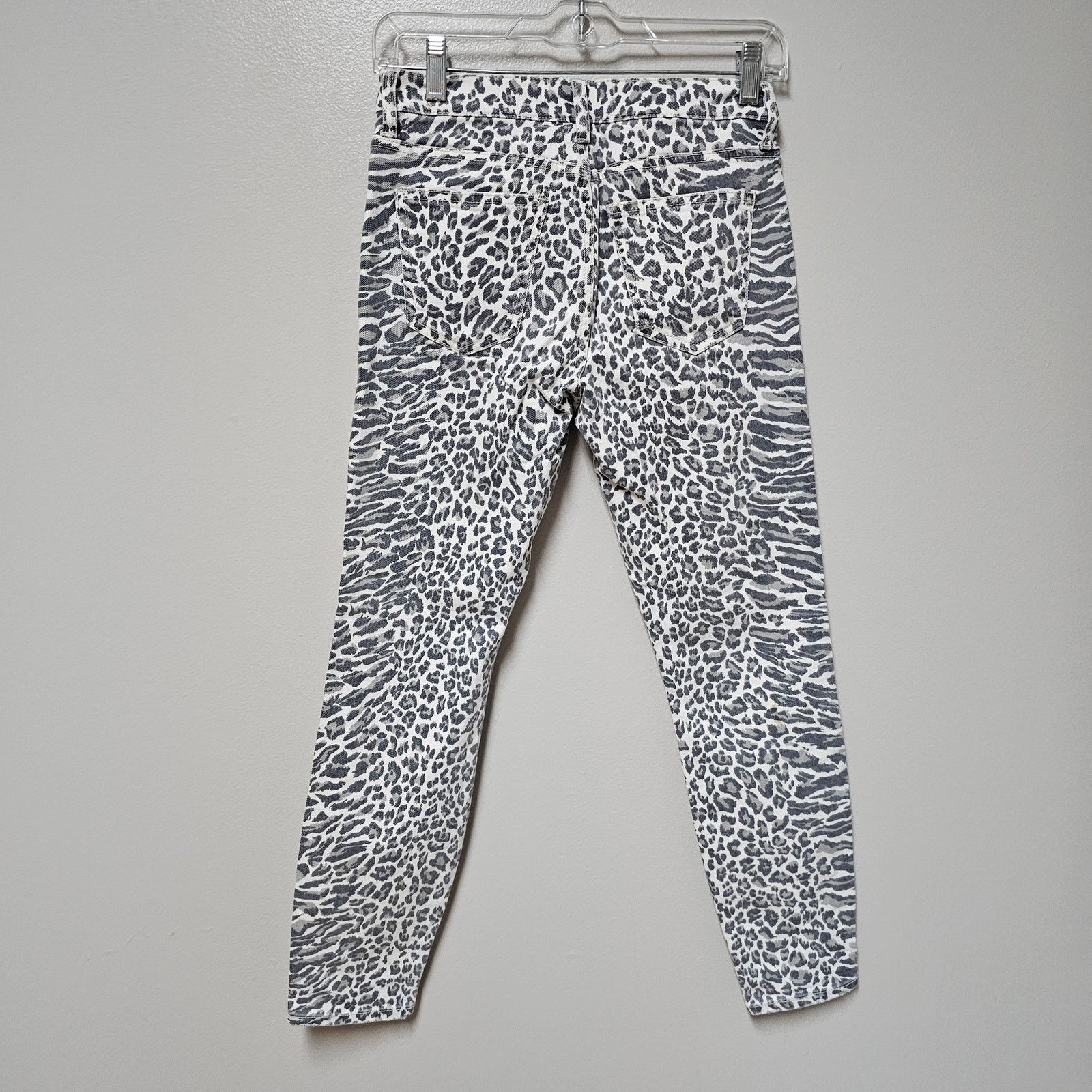 Current/Elliot Current/Elliott Stiletto Leopard Skinny Jeans Size 25 Size 25" / US 0 / IT 36 - 2 Thumbnail