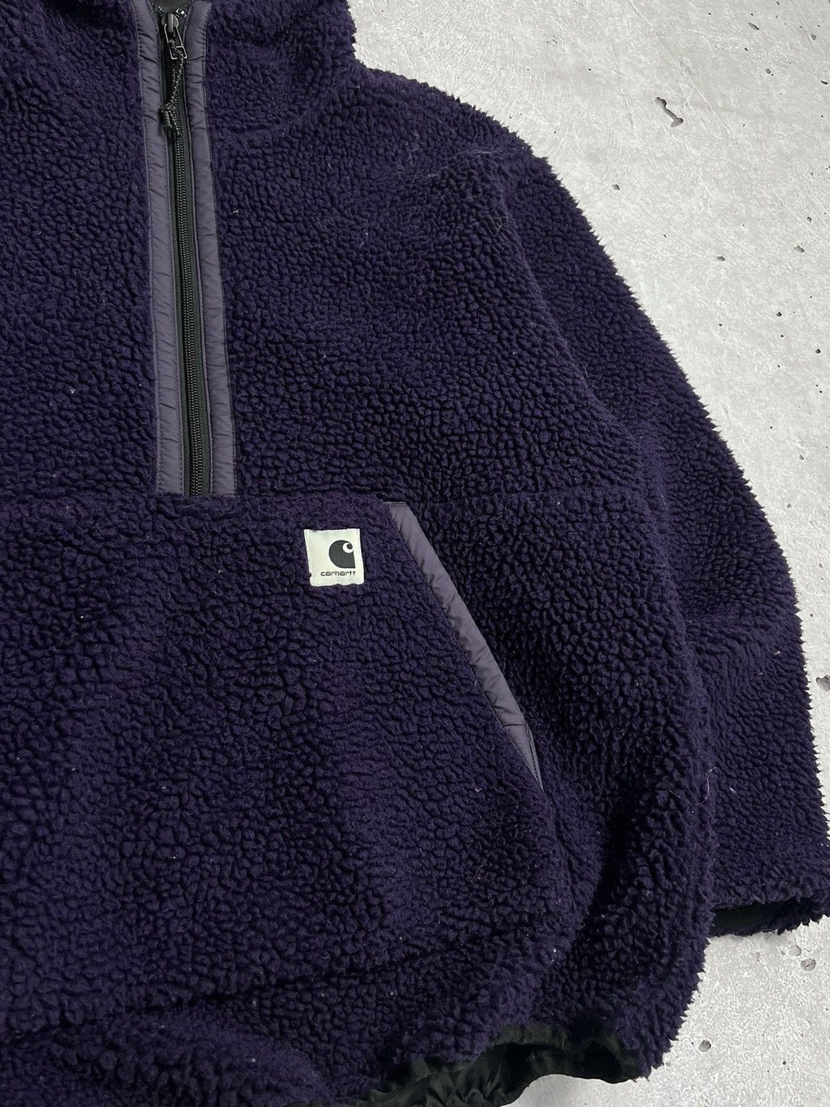 Carhartt × Carhartt Wip Carhartt Wip W Hooded Loon Liner Fleece Jacket Size US S / EU 44-46 / 1 - 2 Thumbnail