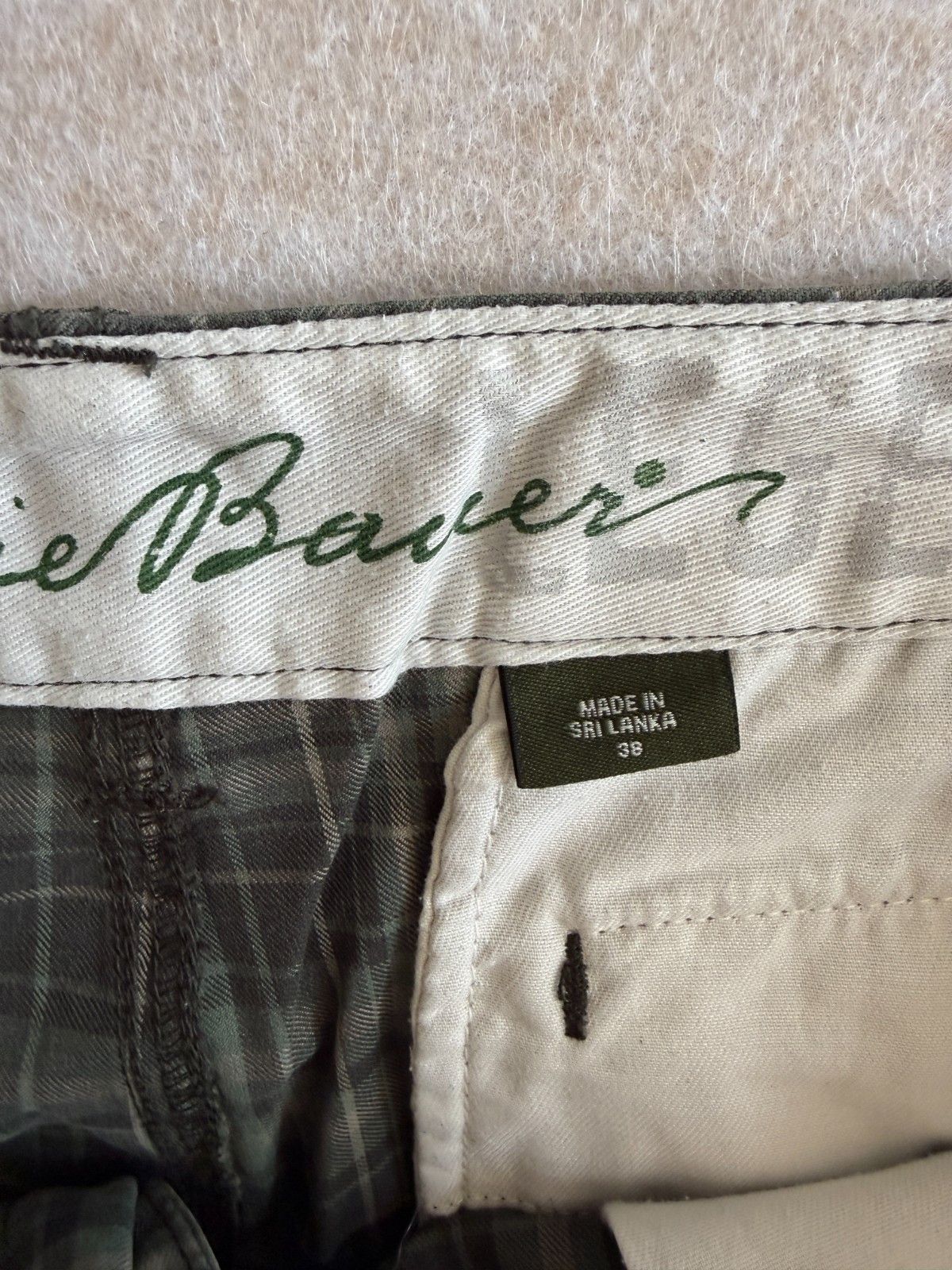 Eddie Bauer Eddie Bauer Men's Cargo Shorts Plaid Outdoor, hiking Size 3 Size US 38 / EU 54 - 5 Thumbnail