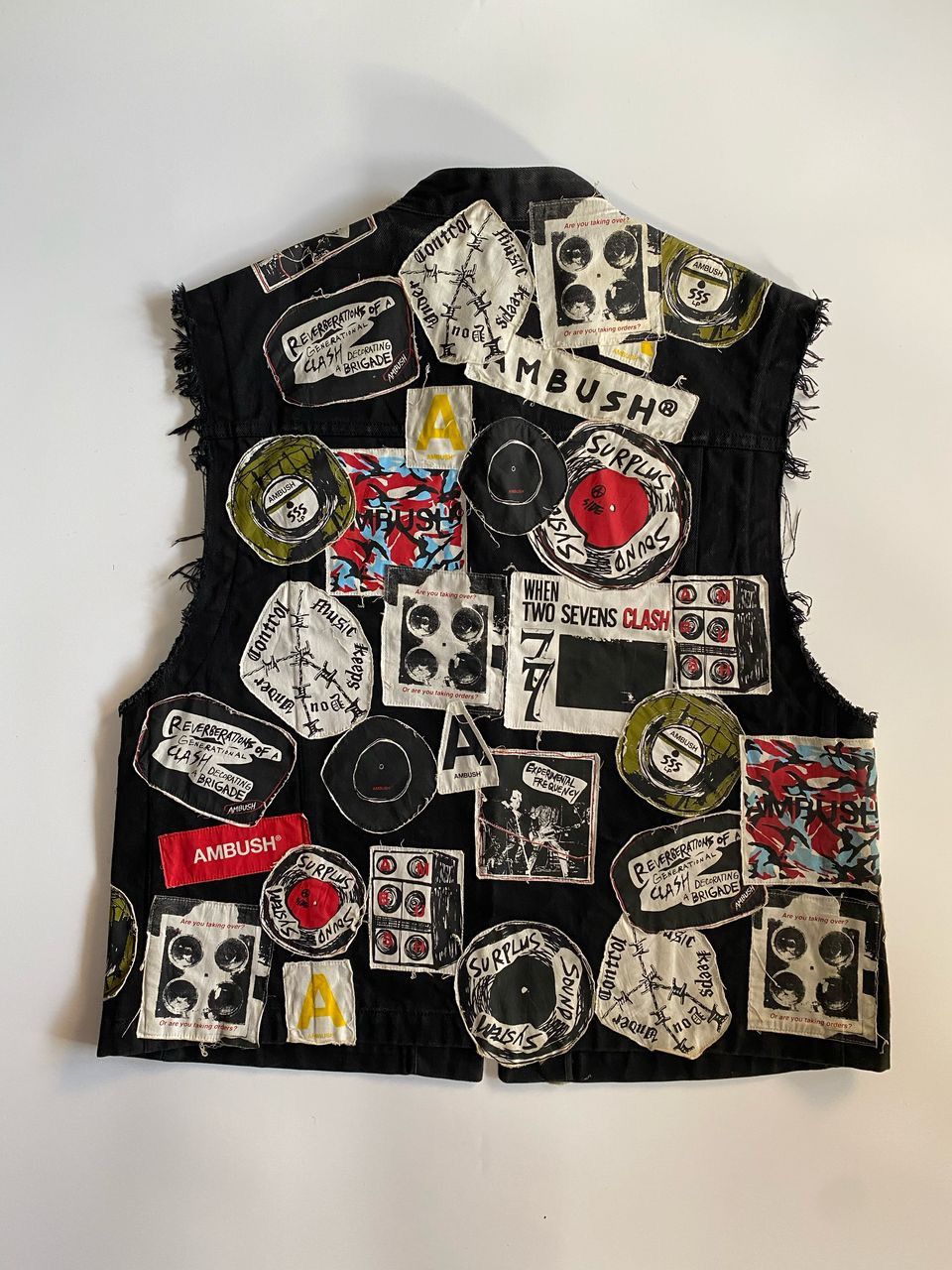Ambush Design × Japanese Brand AMBUSH DENIM VEST OVER Size US L / EU 52-54 / 3 - 4 Thumbnail