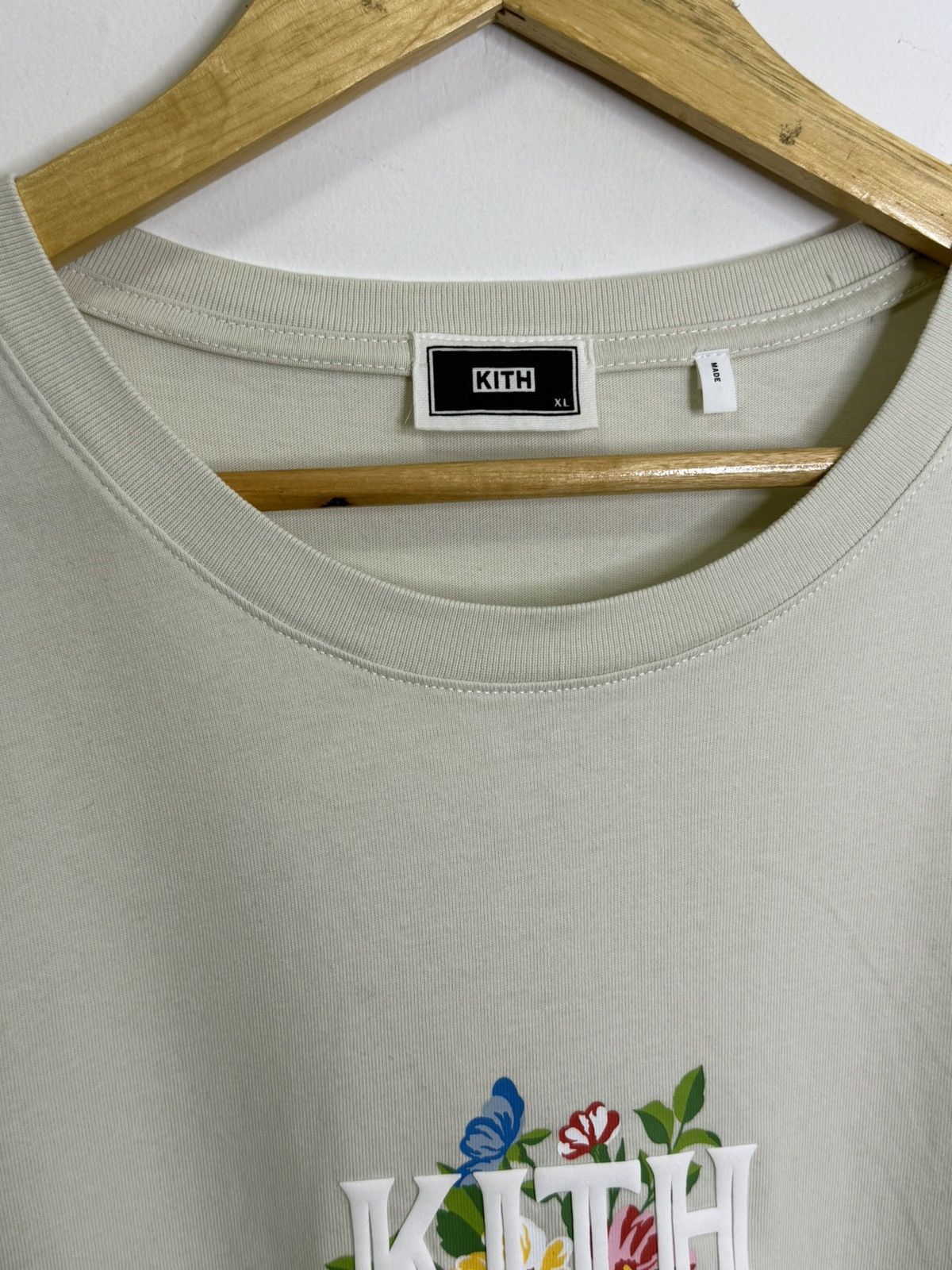 Other Kith Western Floral Tee Chalk Size US XL / EU 56 / 4 - 6 Thumbnail